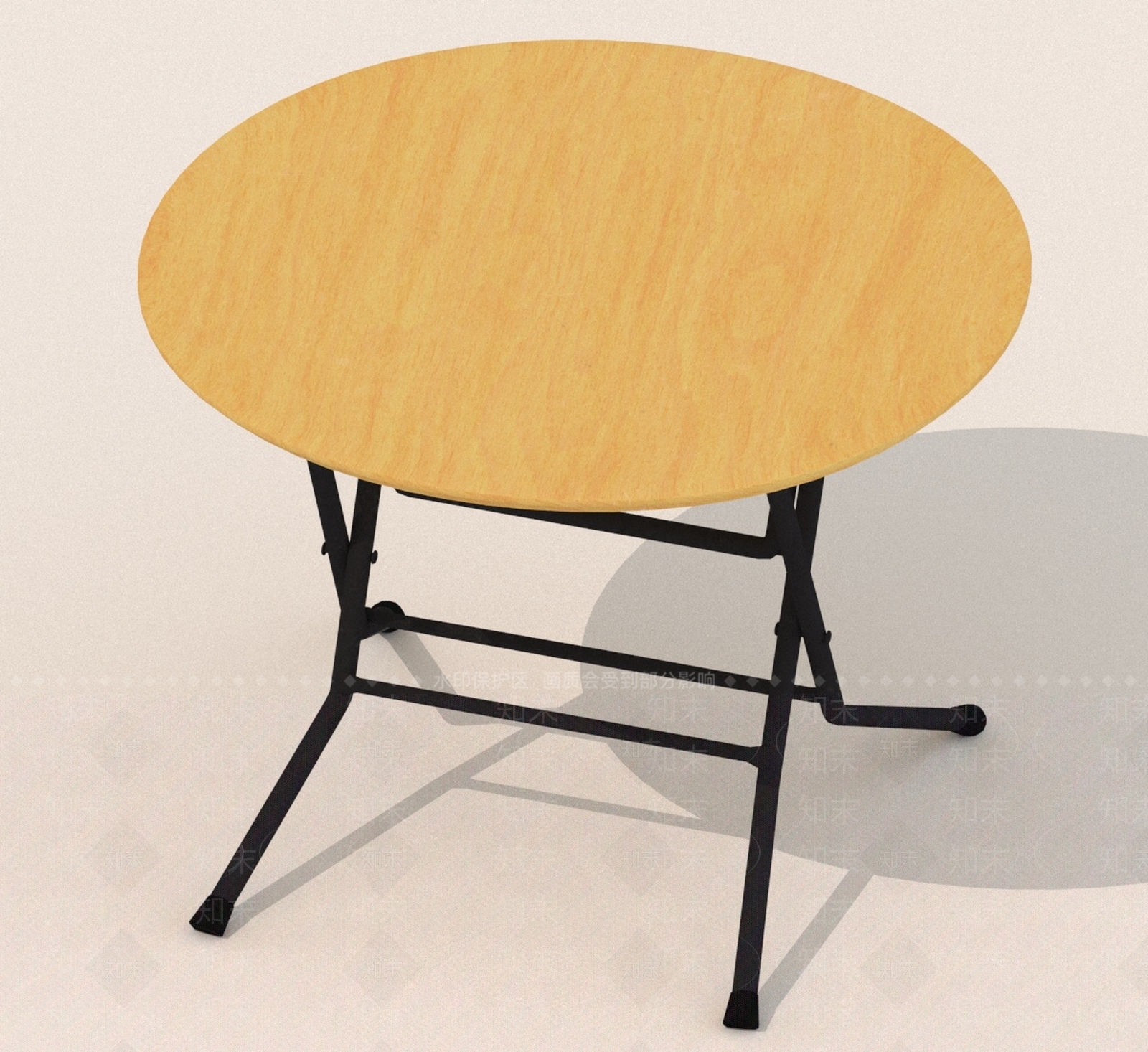 中式餐桌3D模型下载【ID:1190125972】