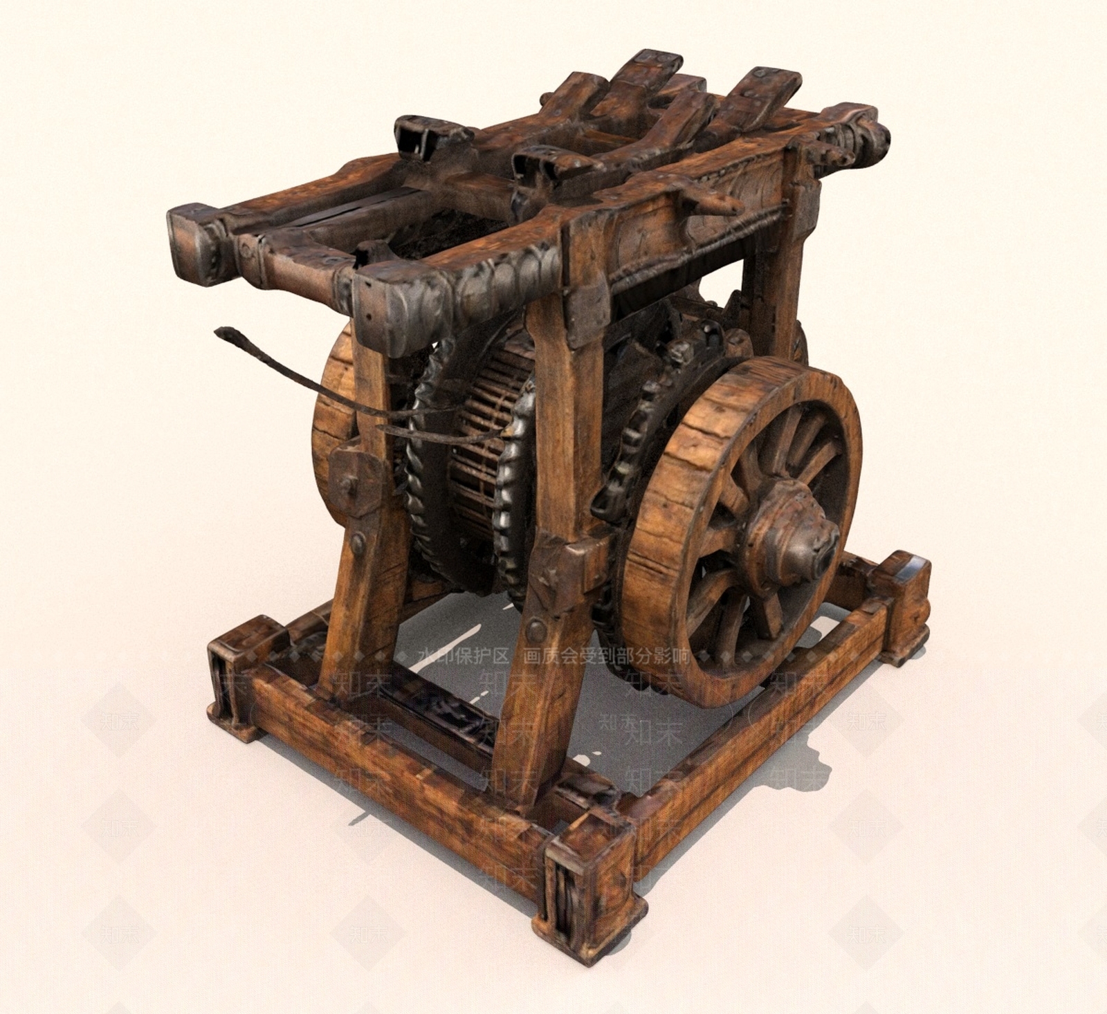 公用器材3D模型下载【ID:1190126523】
