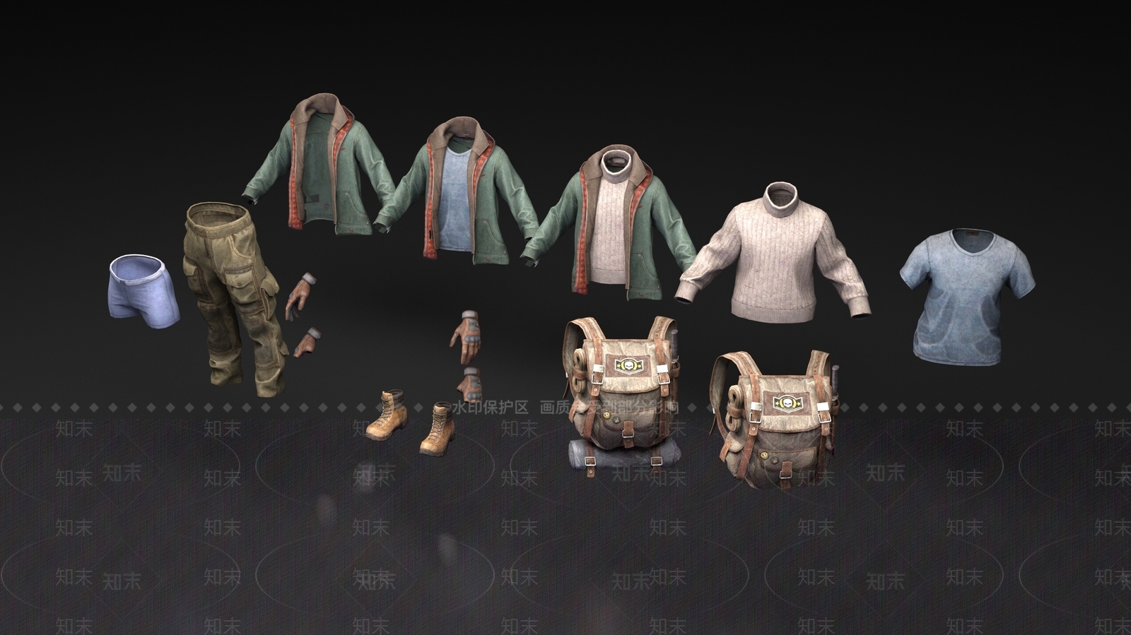 衣服3D模型下载【ID:1190131472】