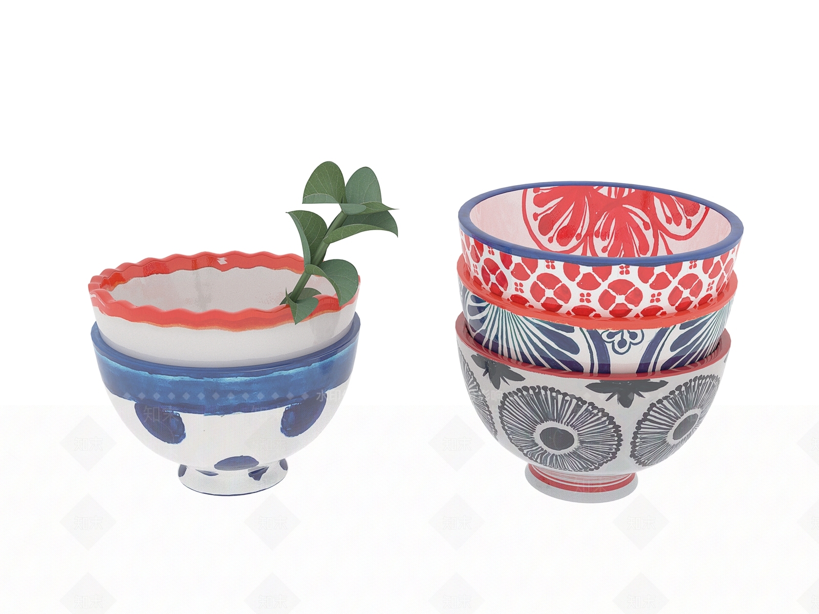 厨房用品3D模型下载【ID:1190133070】