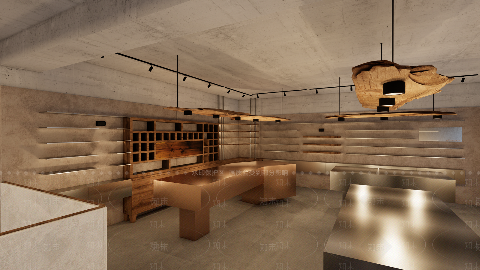 新中式工业其他店铺SU模型下载【ID:1190135614】