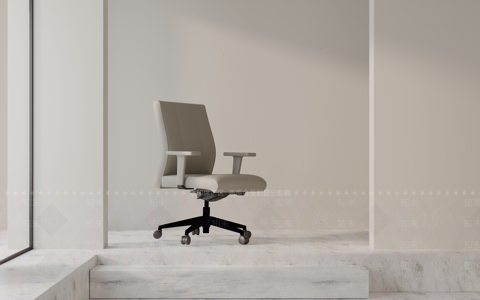 现代办公椅3D模型下载【ID:1190137448】