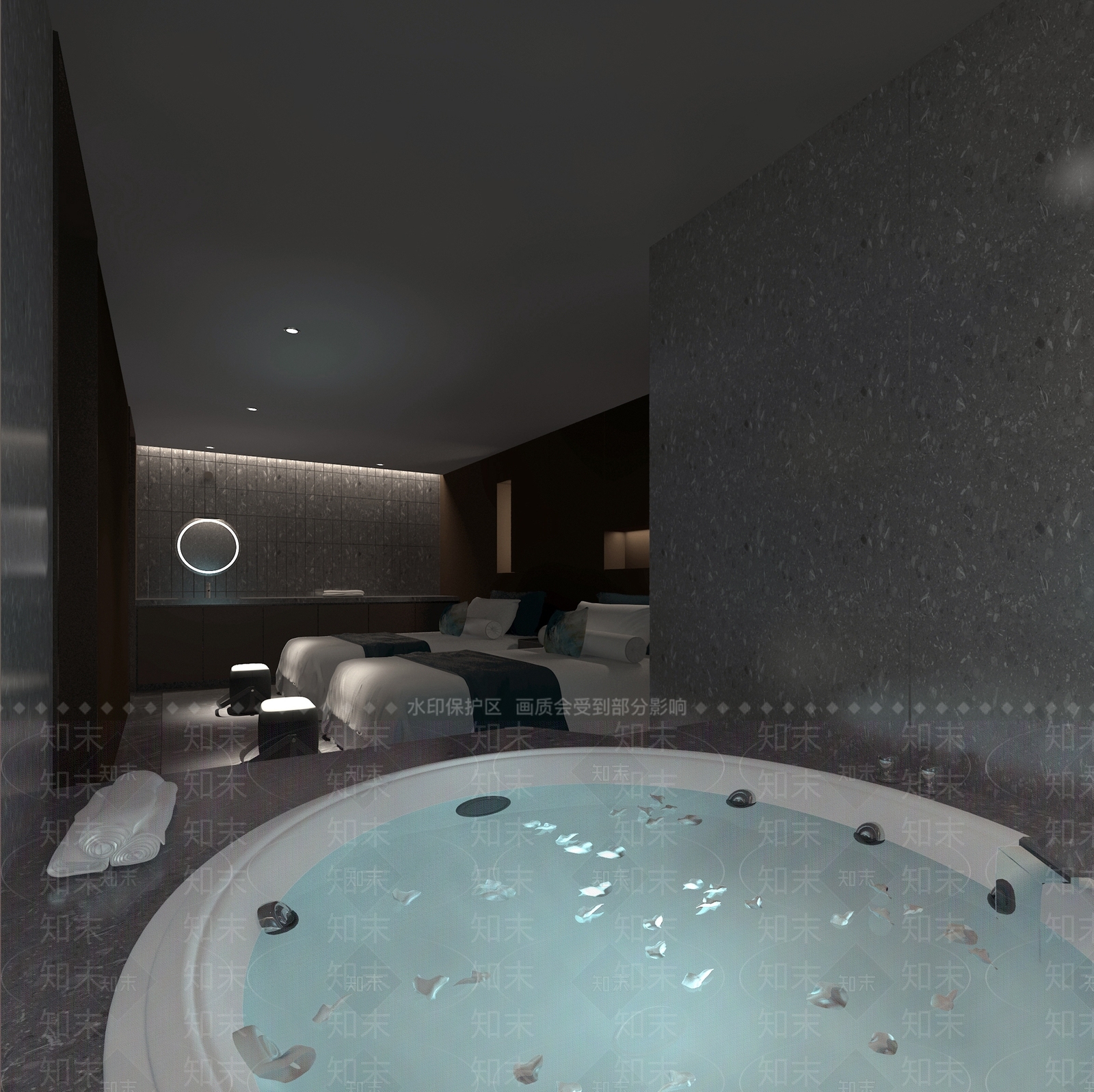 现代简约其他娱乐空间3D模型下载【ID:1190138699】