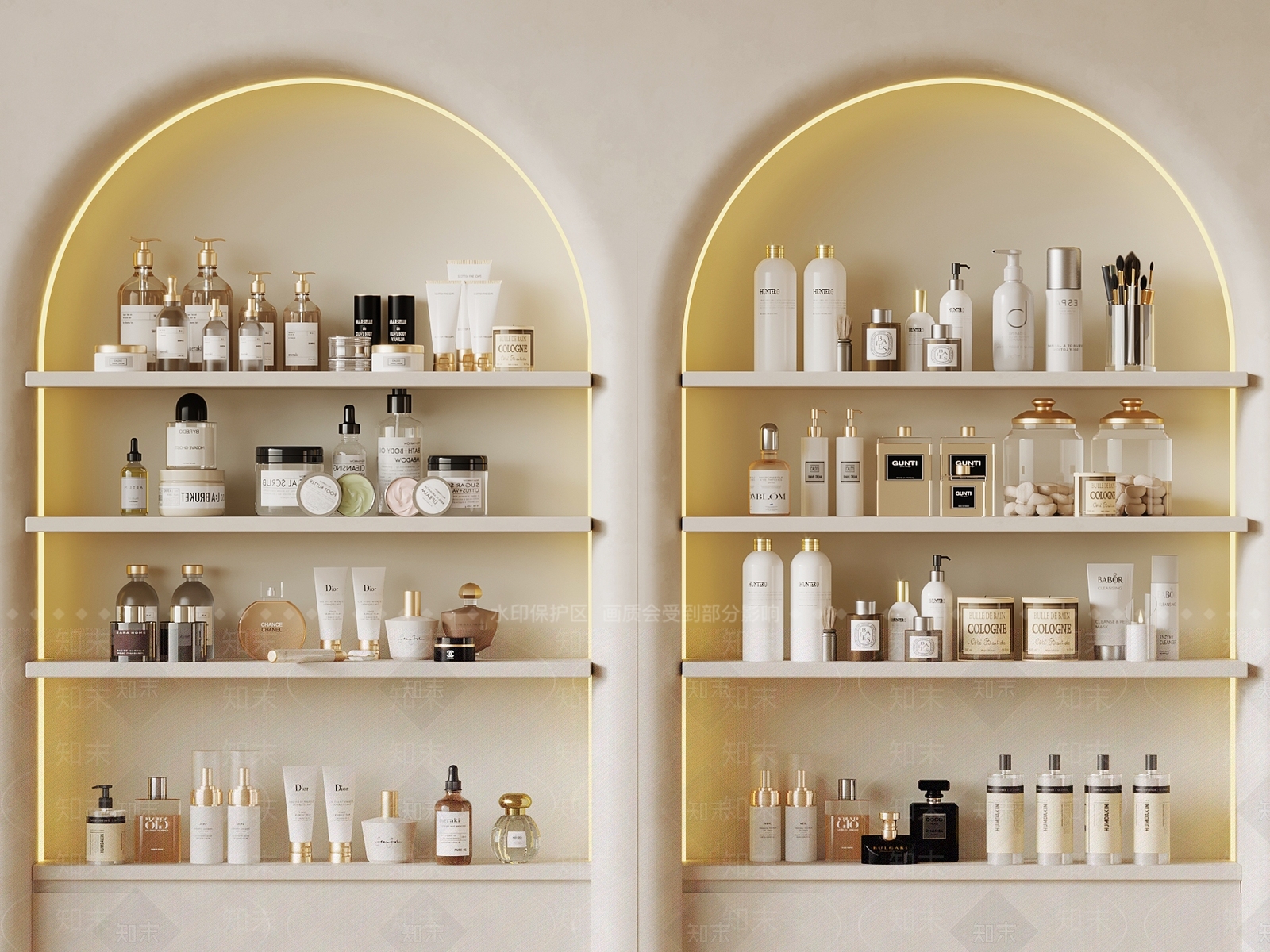 化妆品3D模型下载【ID:1190138604】