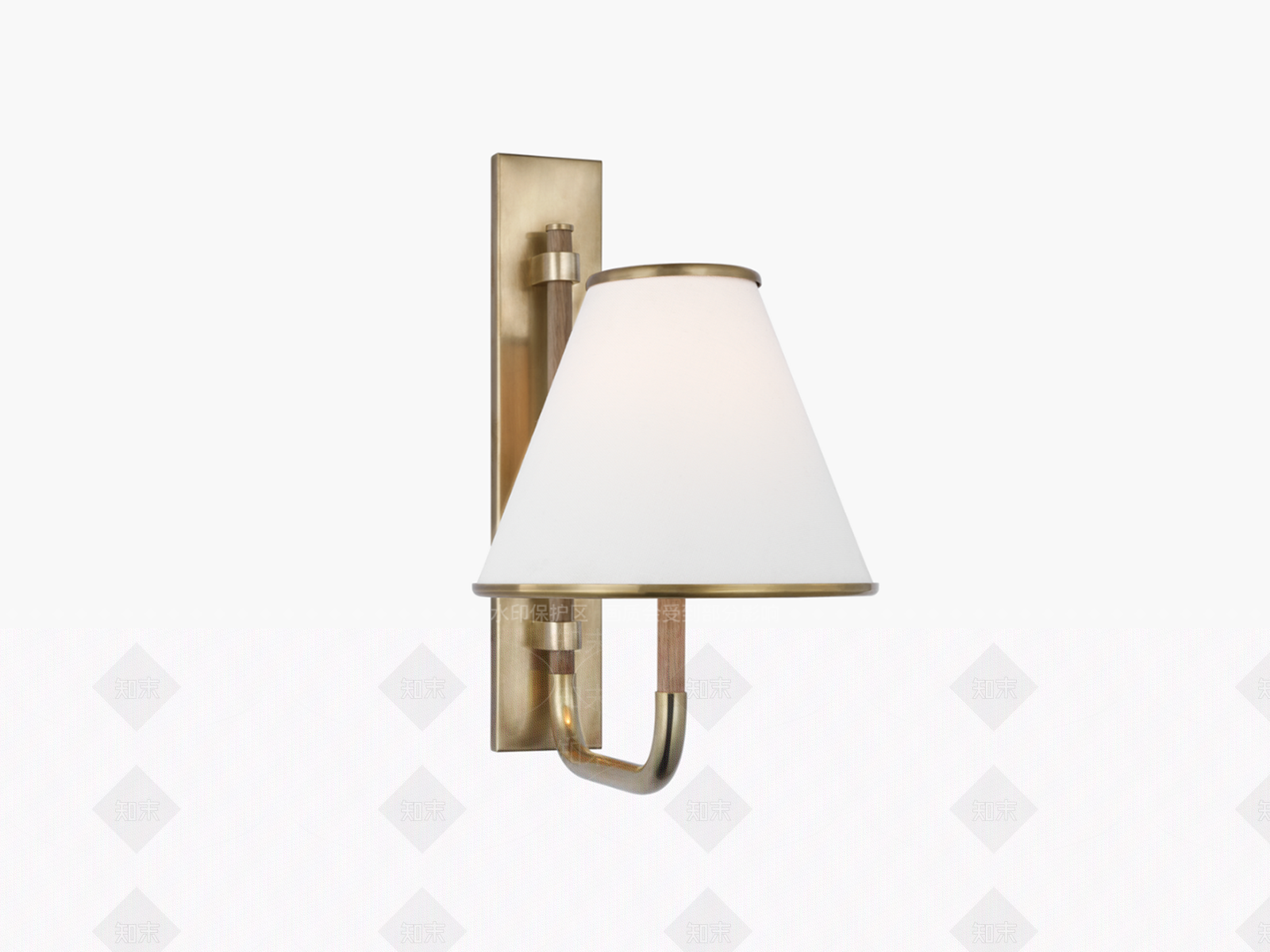 美式法式门牌灯SU模型下载【ID:1190140711】