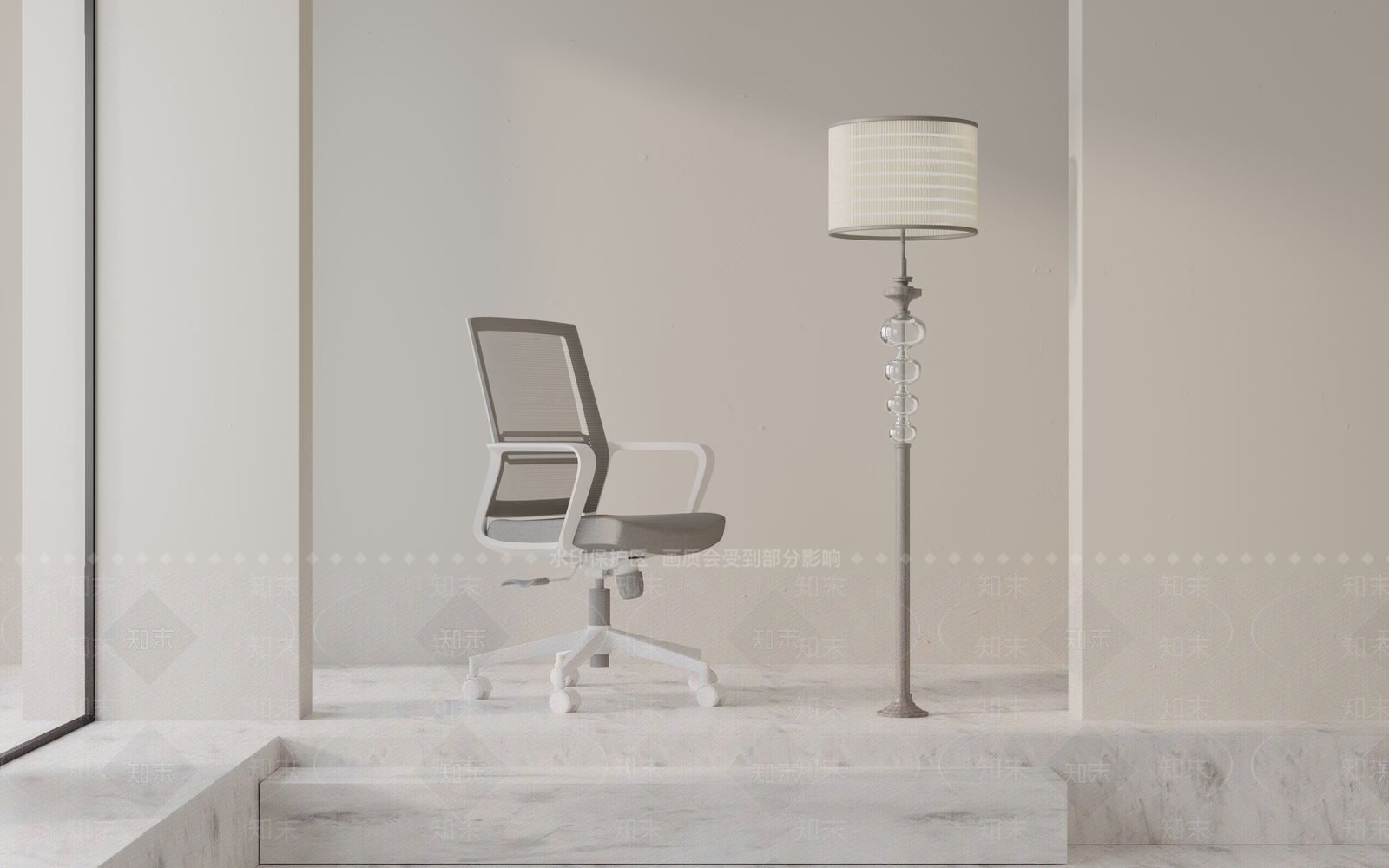现代办公椅3D模型下载【ID:1190141964】