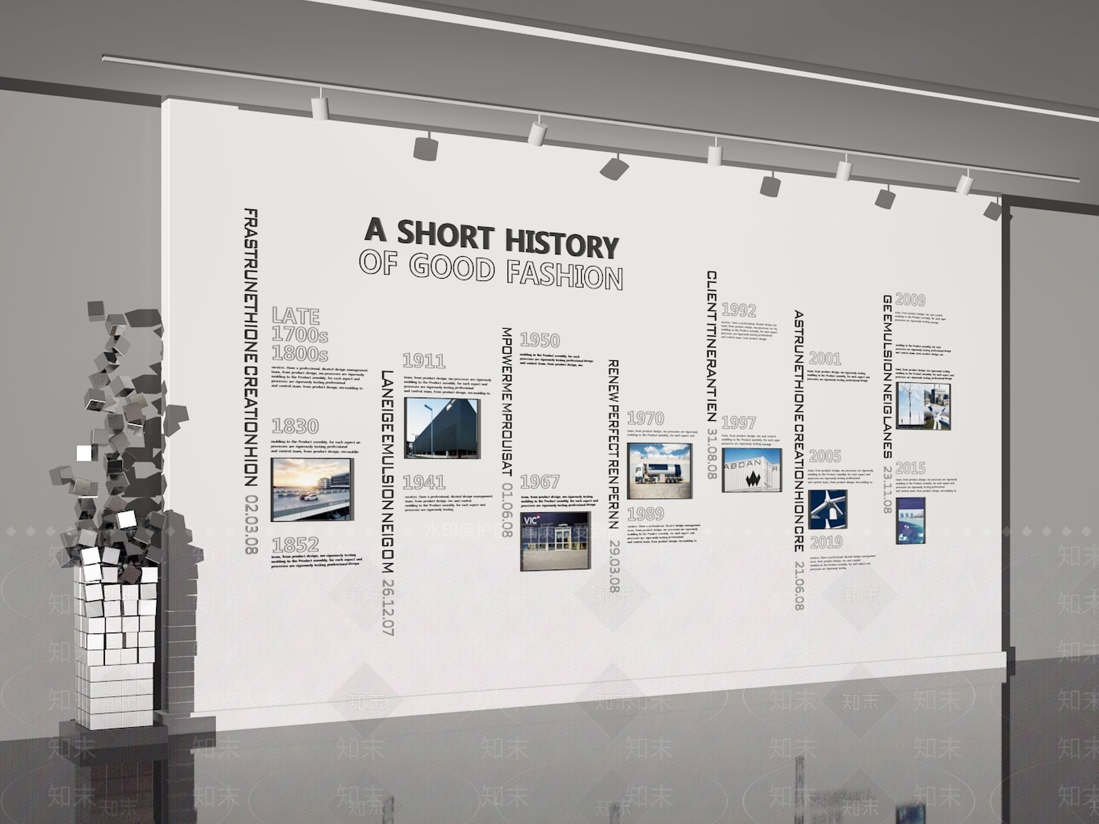 现代其他展厅3D模型下载【ID:1190142942】