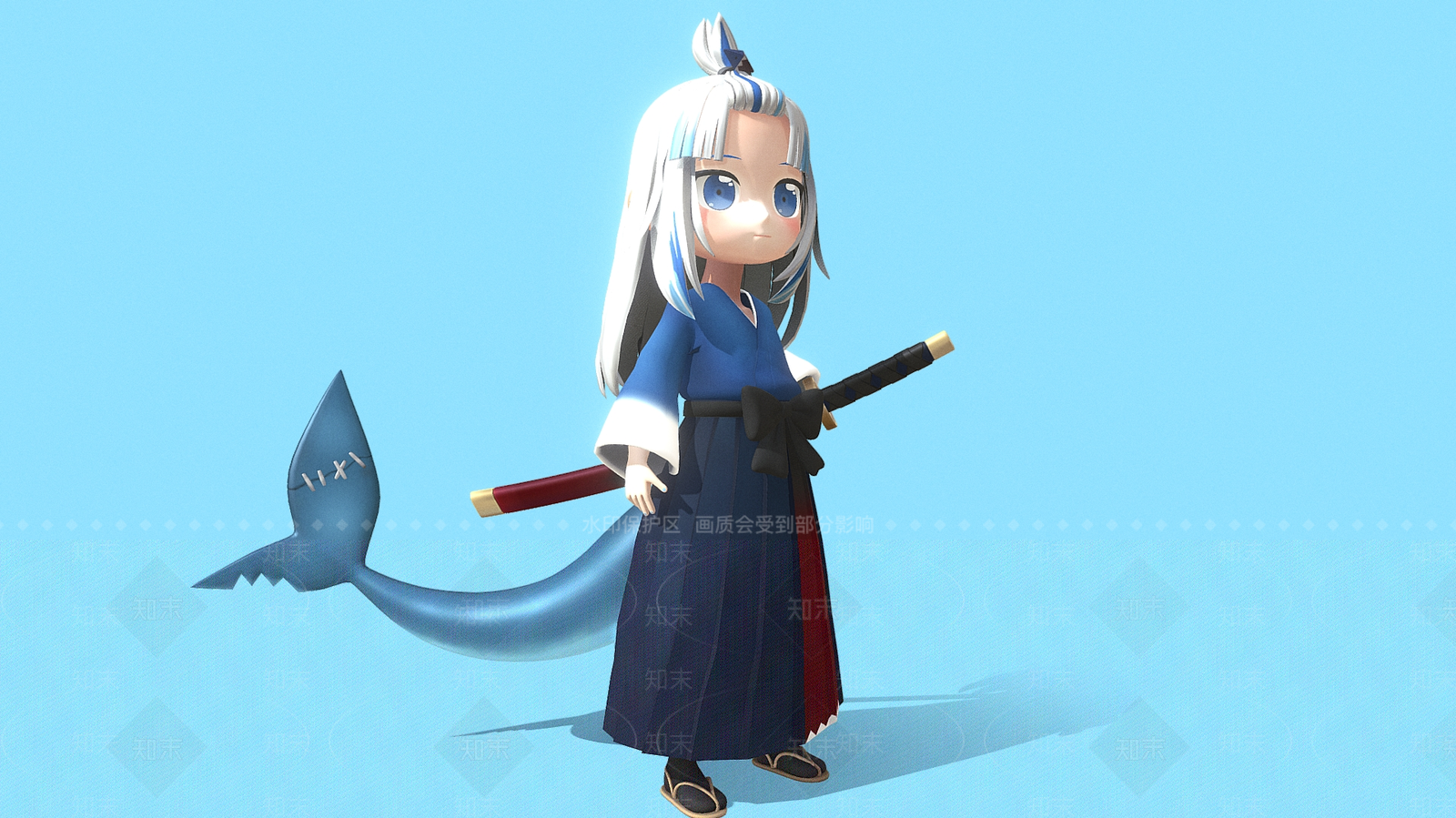 虚拟人物3D模型下载【ID:1190173204】