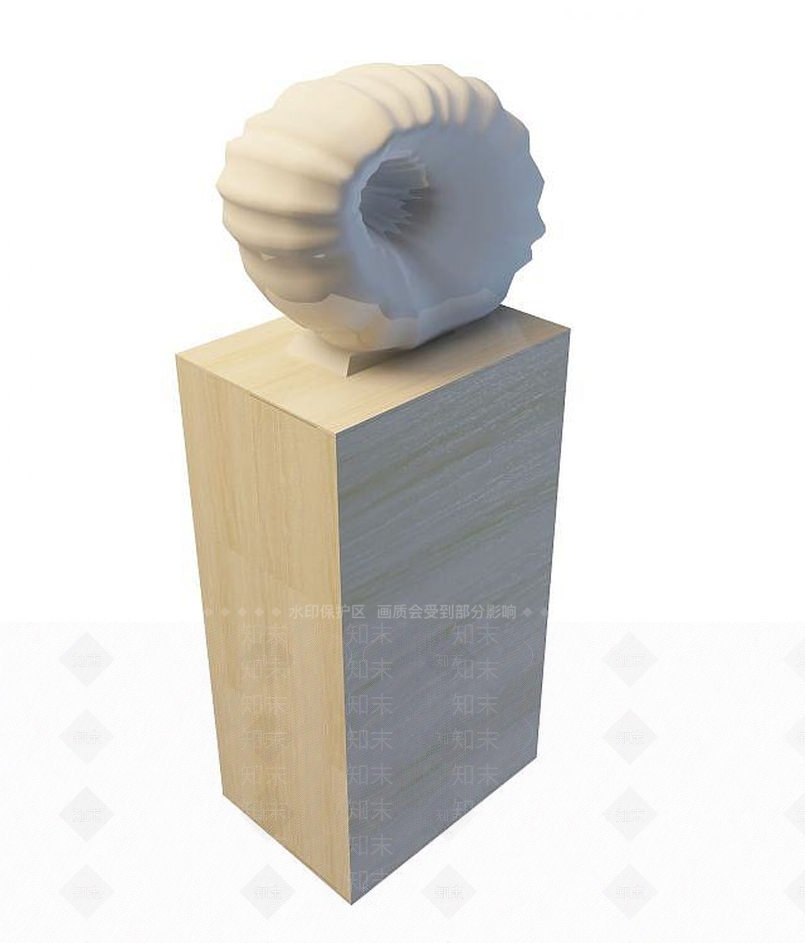 现代装饰台3D模型下载【ID:1190180221】