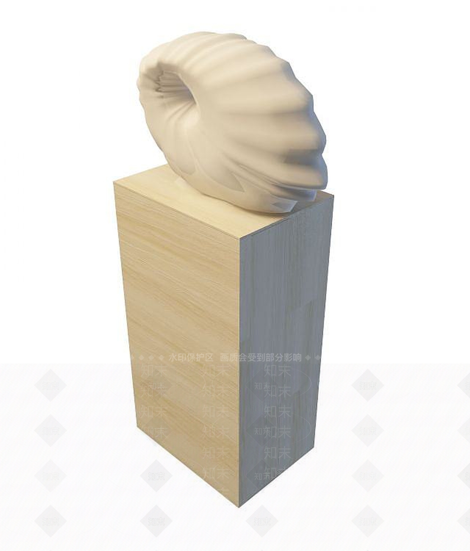 现代装饰台3D模型下载【ID:1190180221】