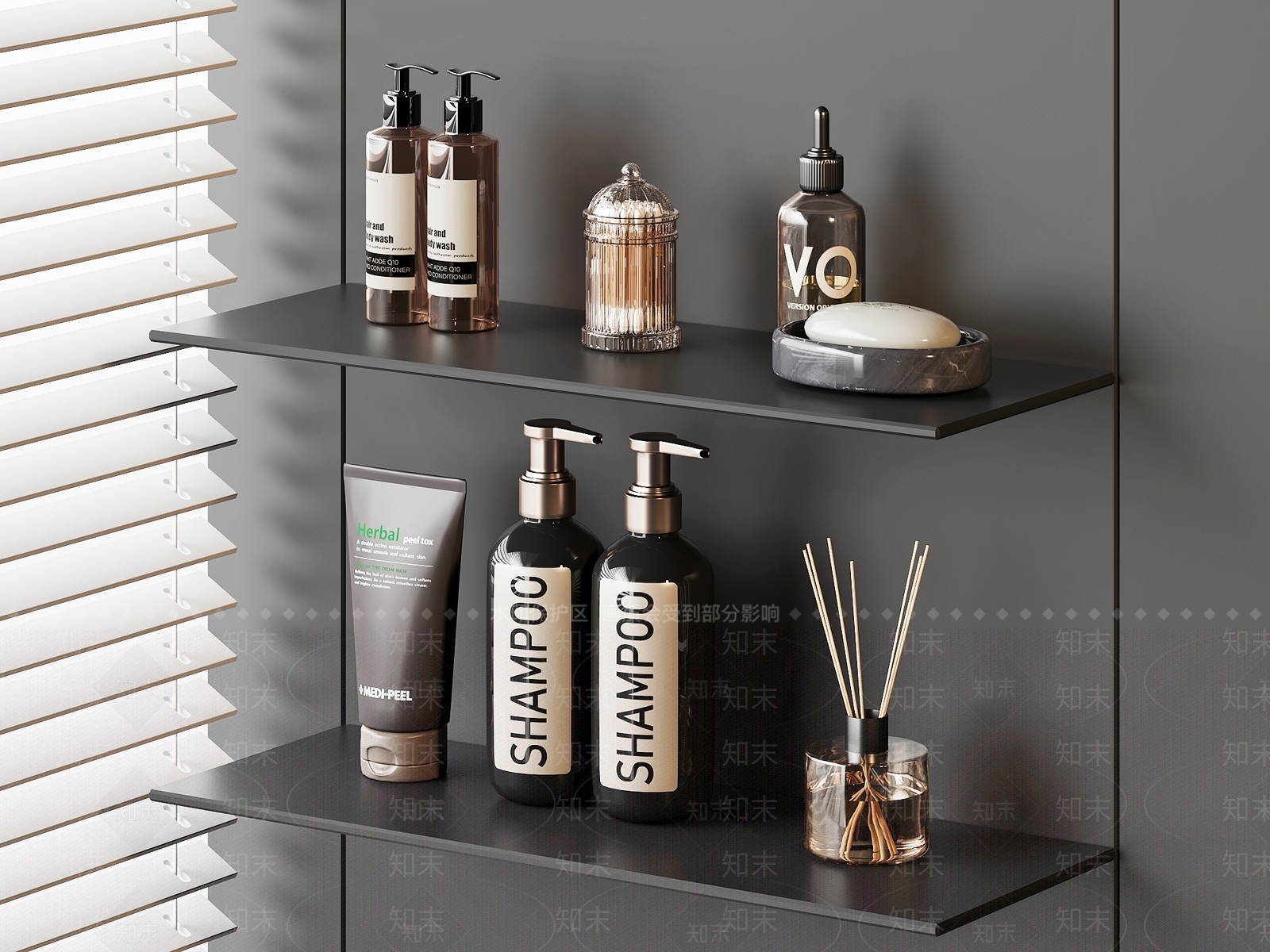 化妆品3D模型下载【ID:1190190613】