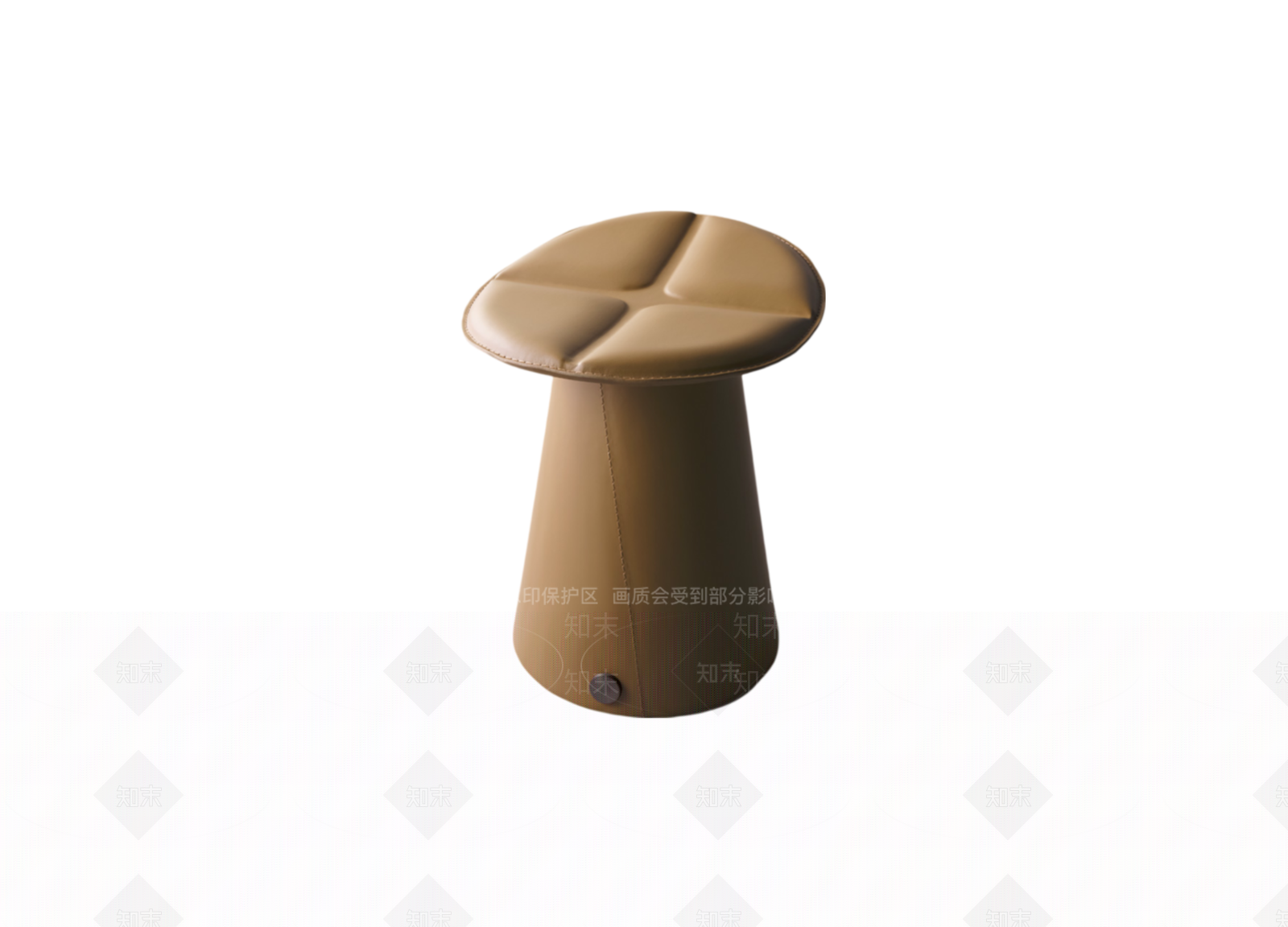 现代轻奢其他凳子SU模型下载【ID:1190195636】
