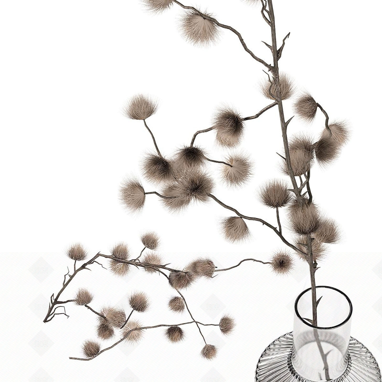 现代花艺3D模型下载【ID:1190196635】