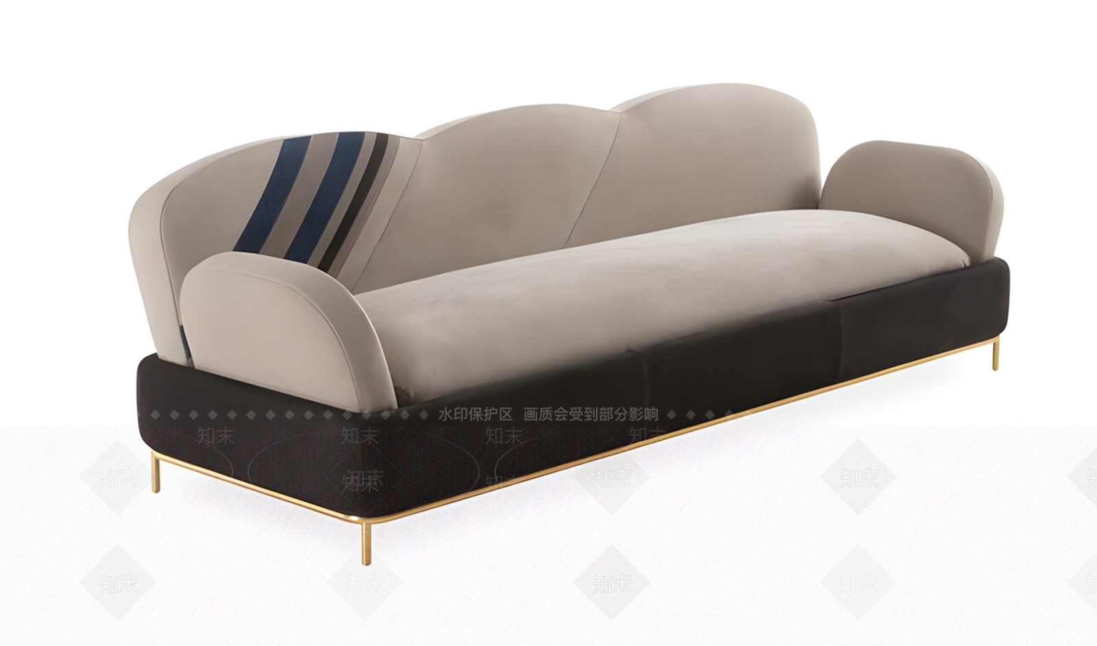 现代休闲椅SU模型下载【ID:1190197488】