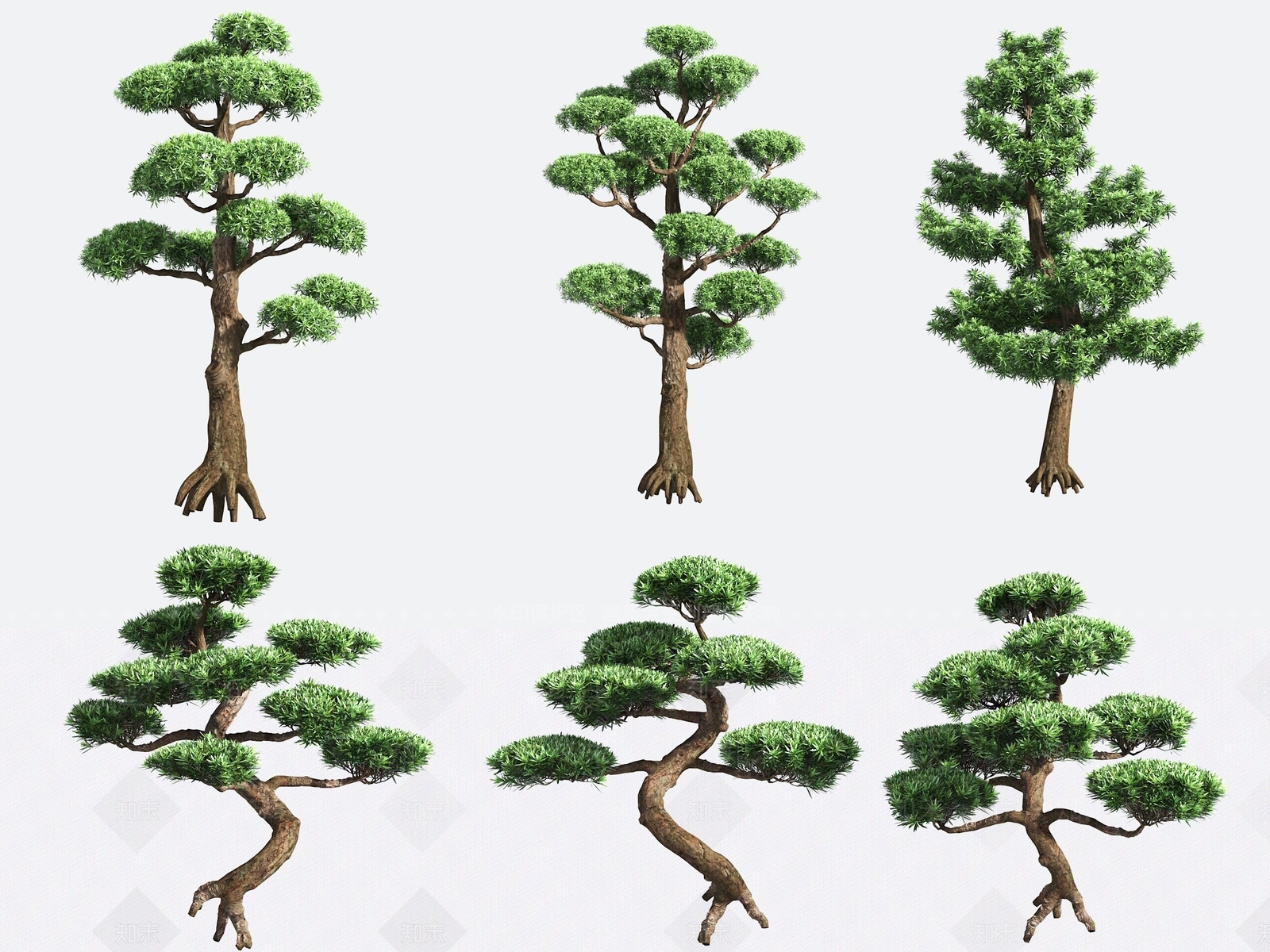 景观树3D模型下载【ID:1190200182】