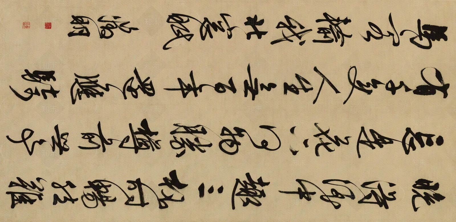 中式字画贴图下载【ID:1190200019】