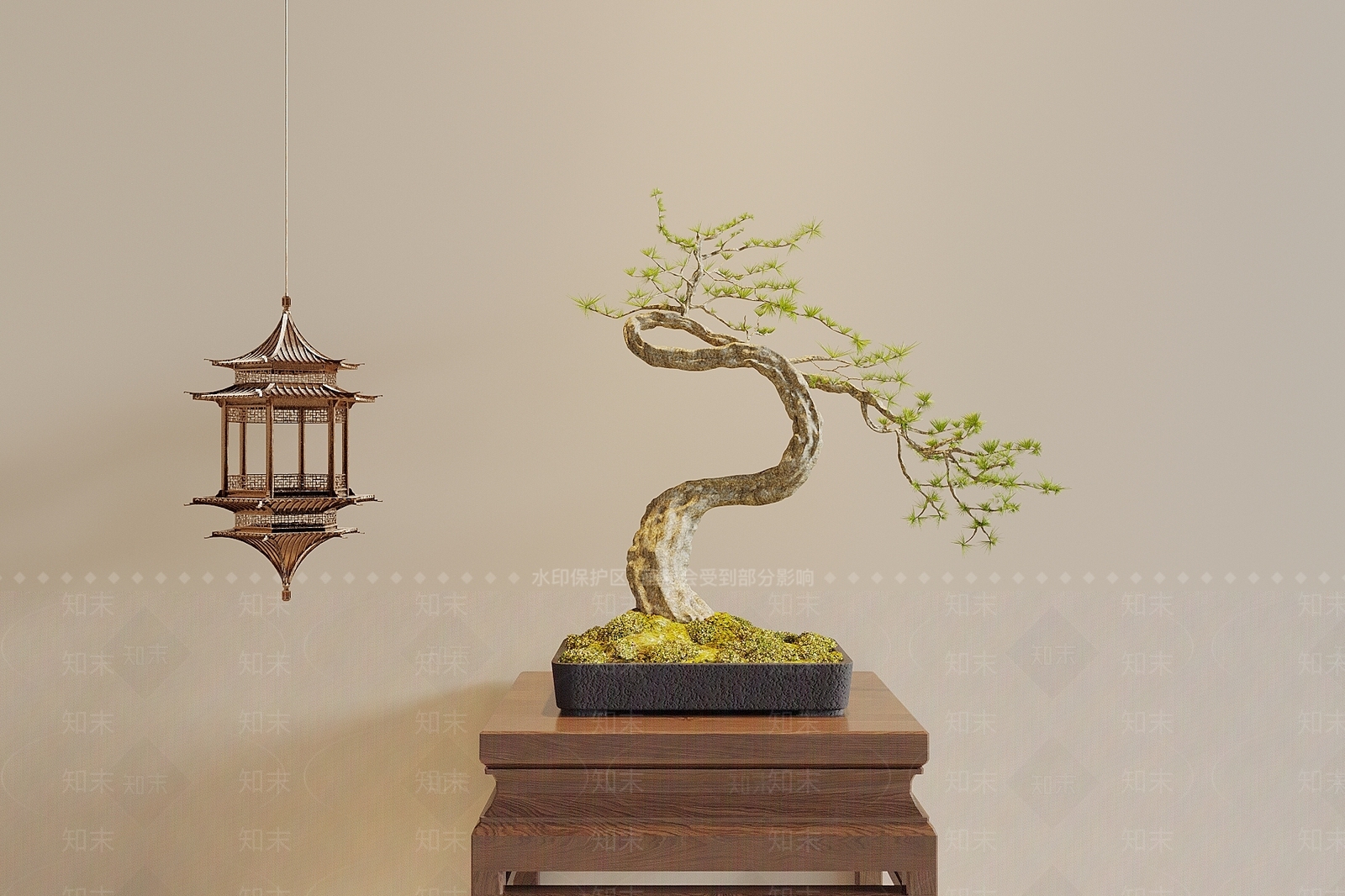 盆景3D模型下载【ID:1190201991】
