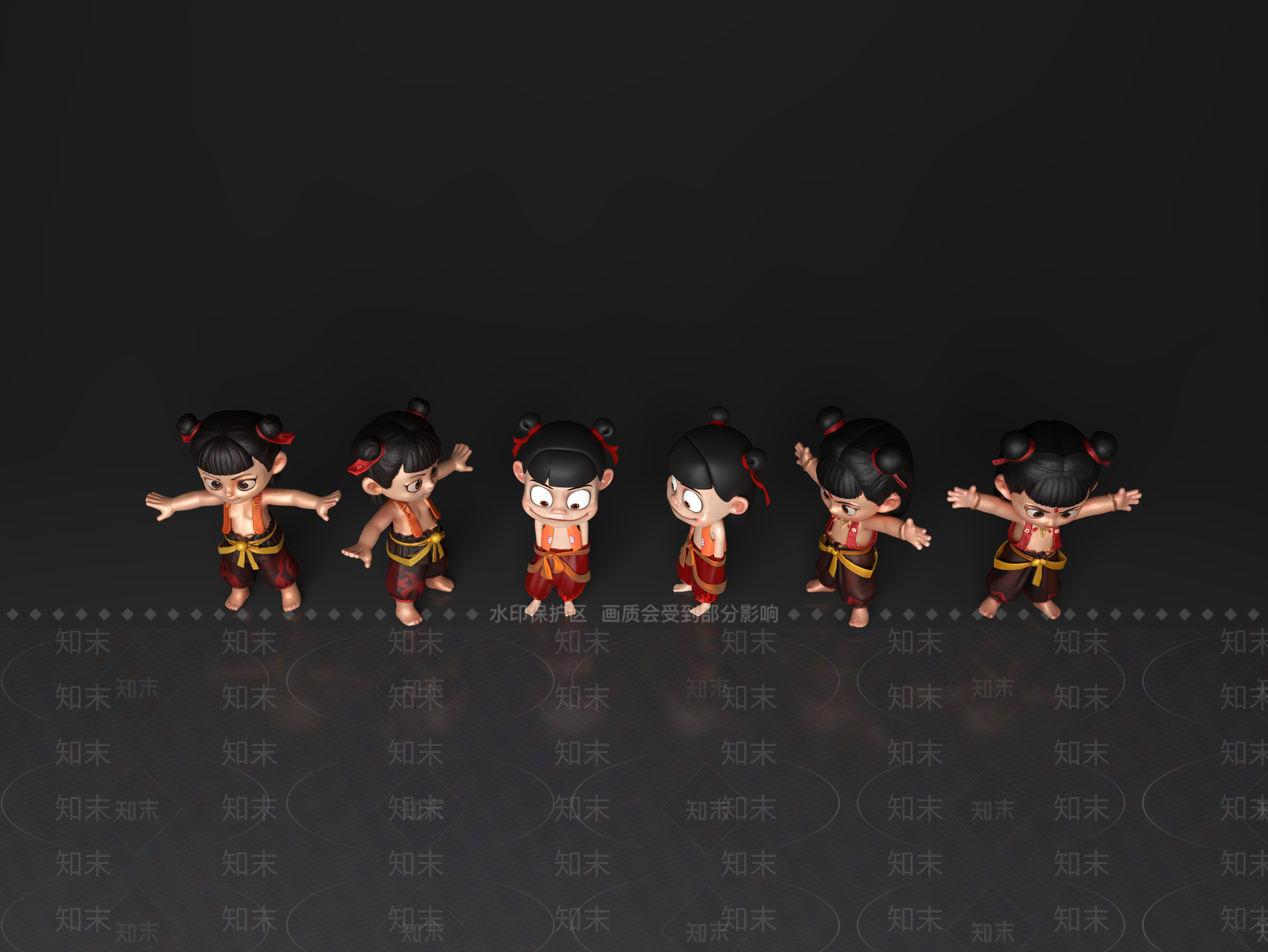 儿童3D模型下载【ID:1190207309】