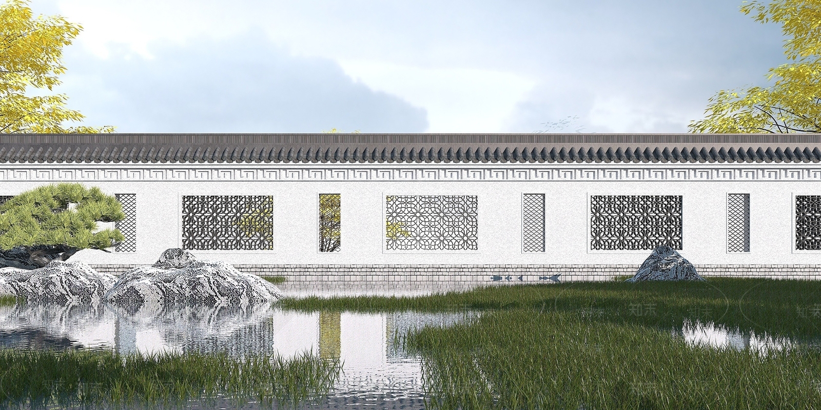 现代其他景观小品3D模型下载【ID:1190208145】