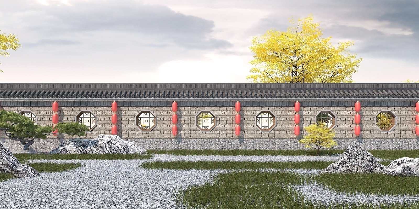 现代其他景观小品3D模型下载【ID:1190208906】