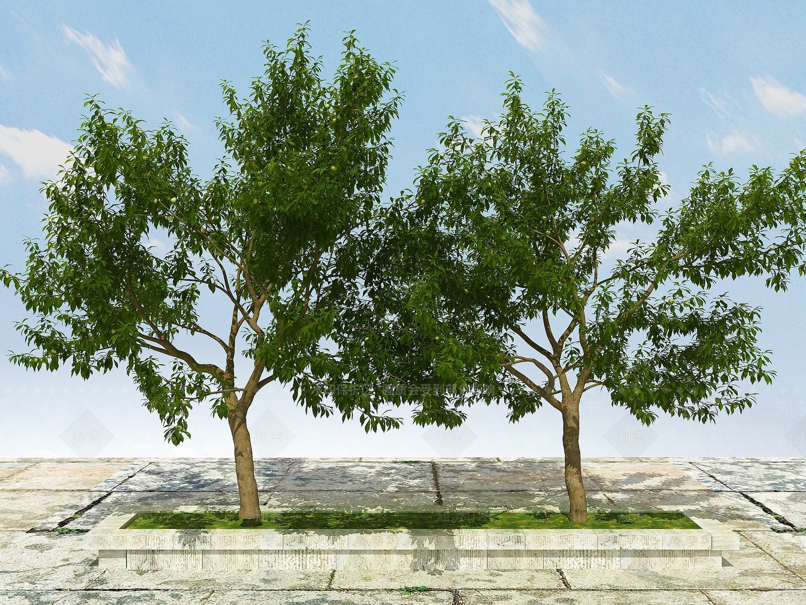 现代办公桌3D模型下载【ID:1190210231】