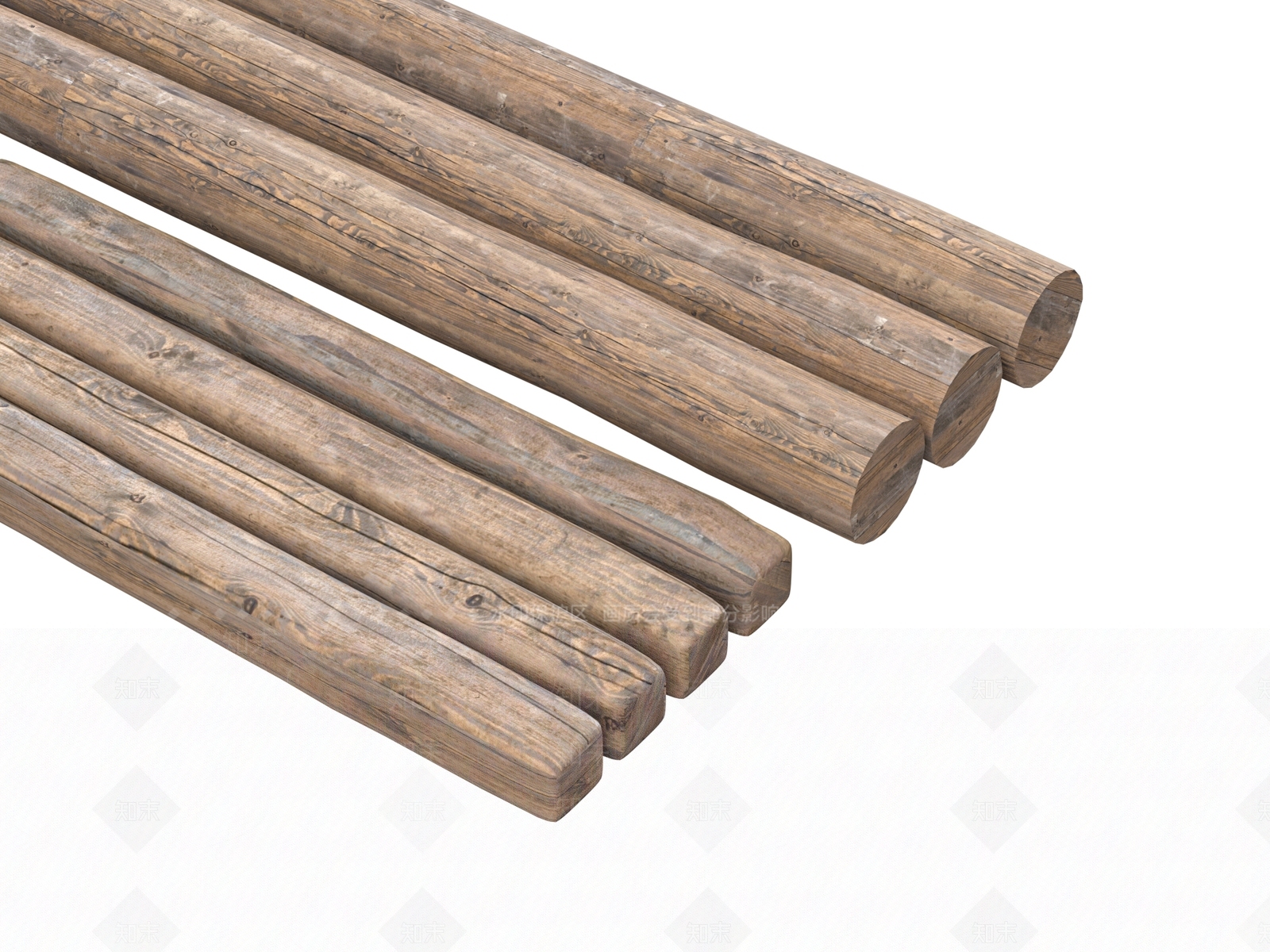 木头木板3D模型下载【ID:1190211278】