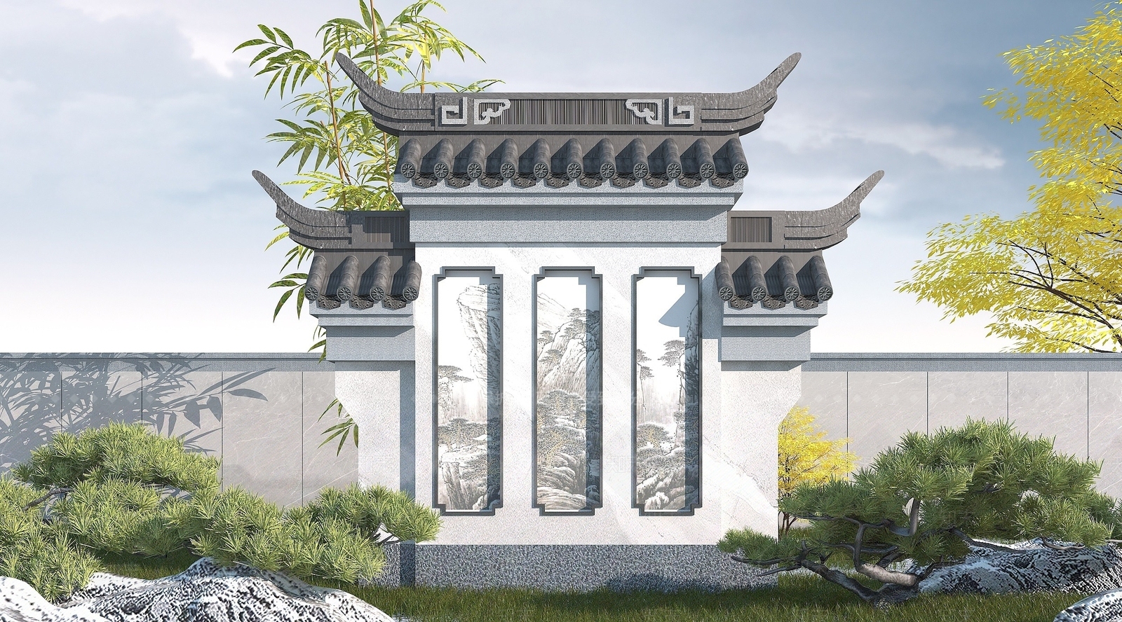 现代其他景观小品3D模型下载【ID:1190211430】