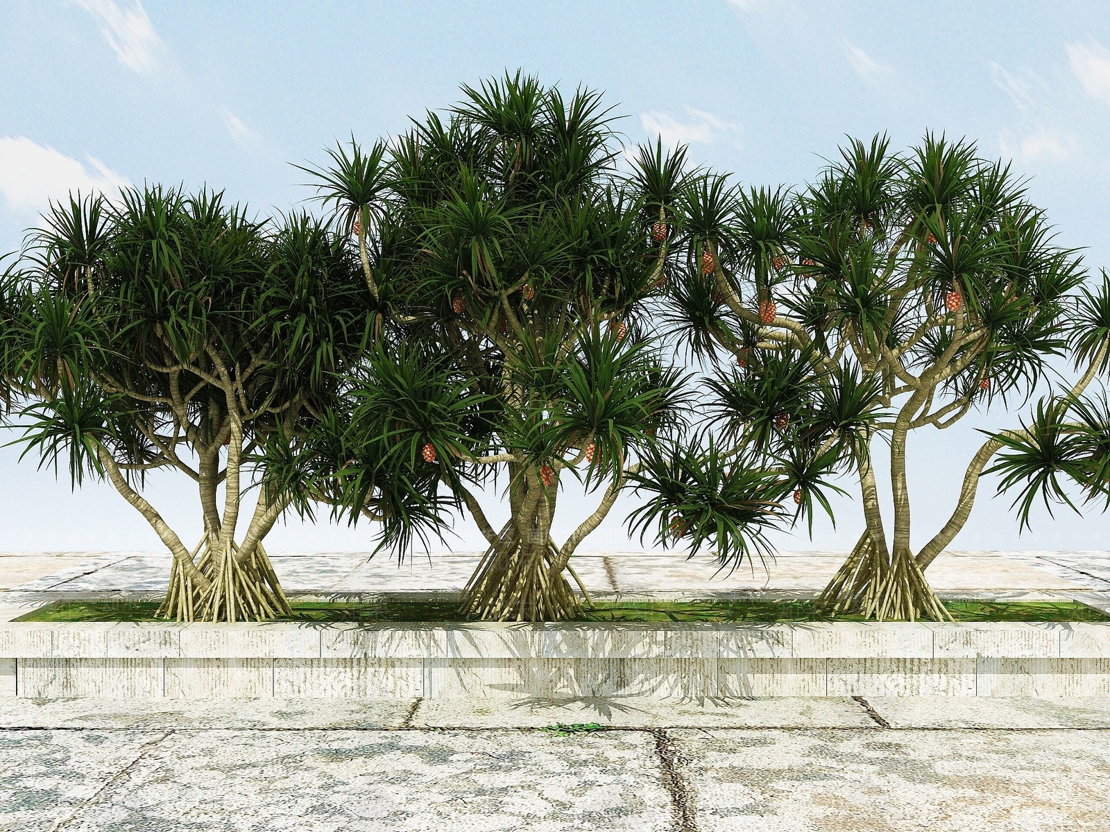 现代办公桌3D模型下载【ID:1190211932】