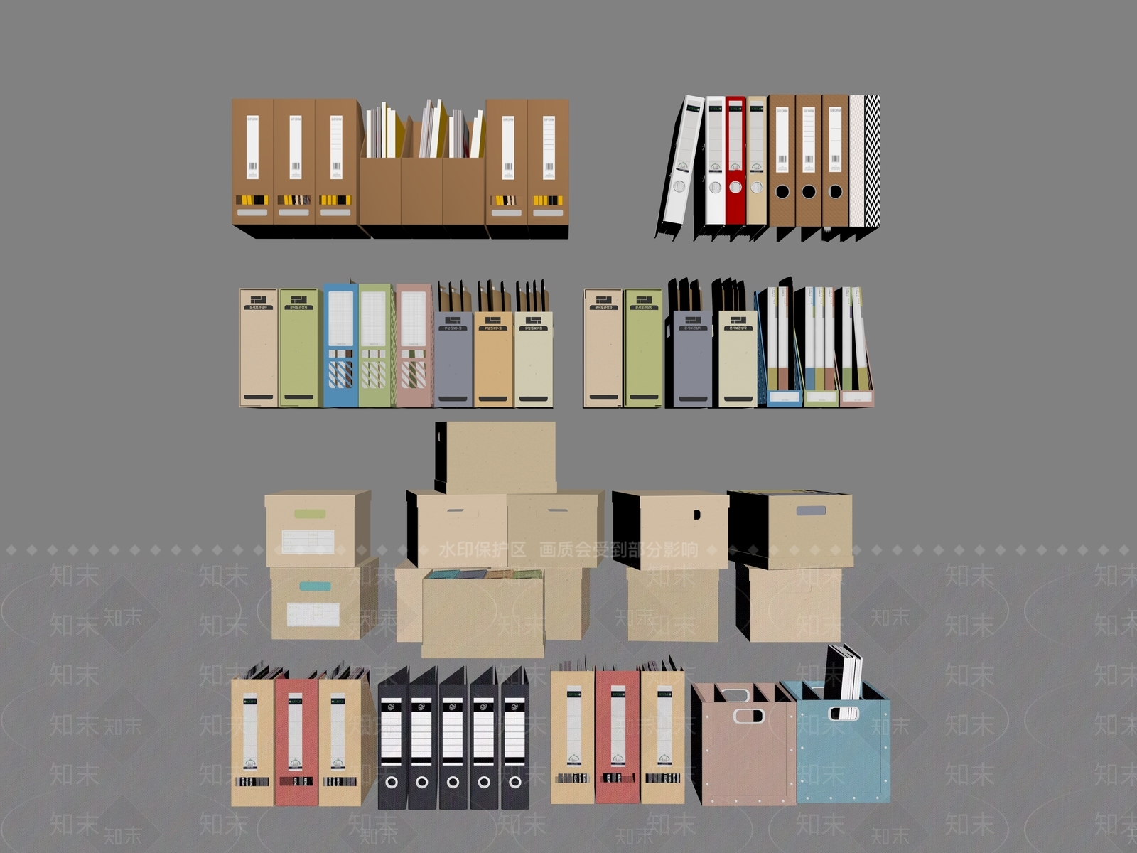 其他办公用品SU模型下载【ID:1190215705】