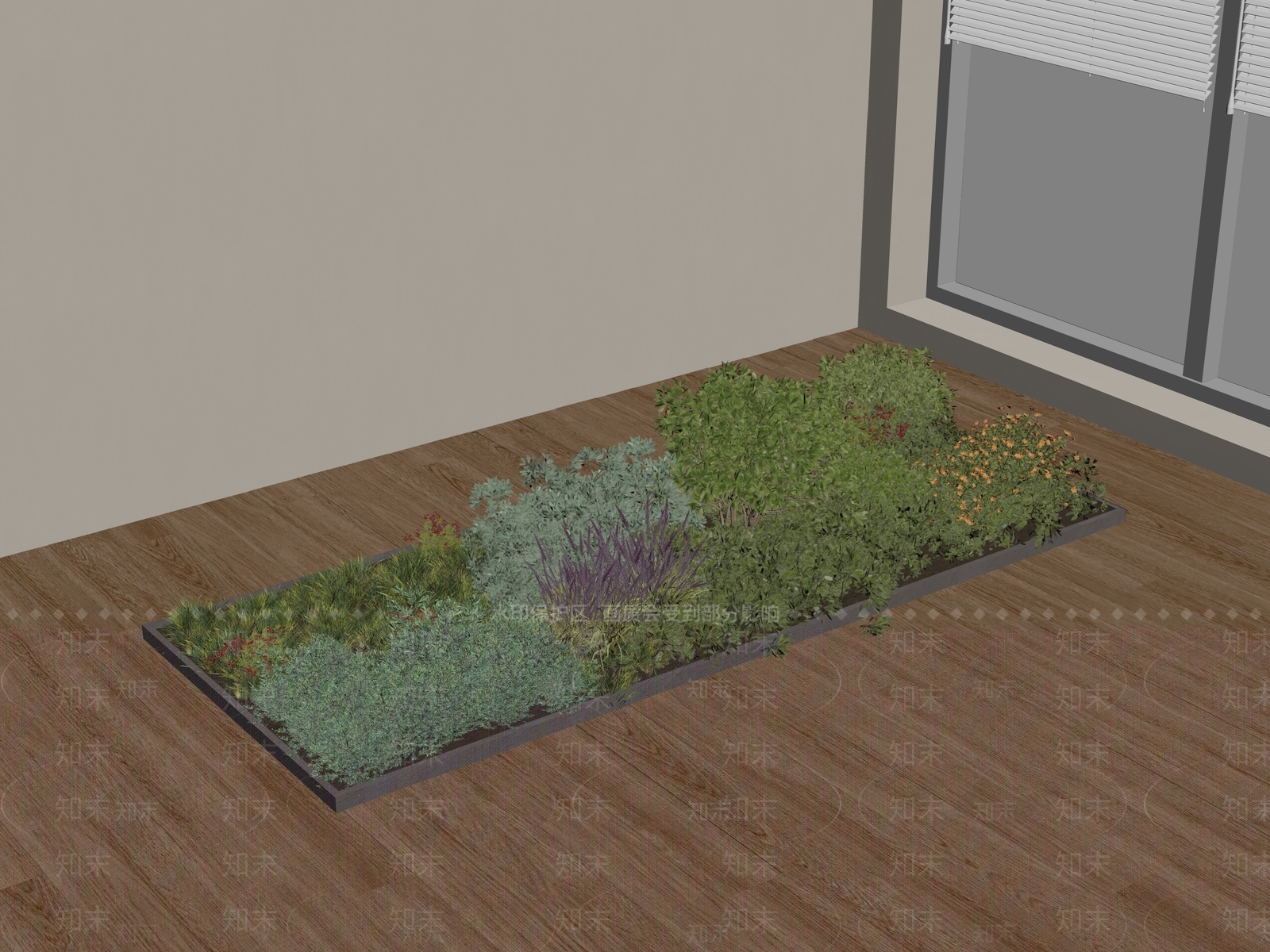 花草SU模型下载【ID:1190220327】