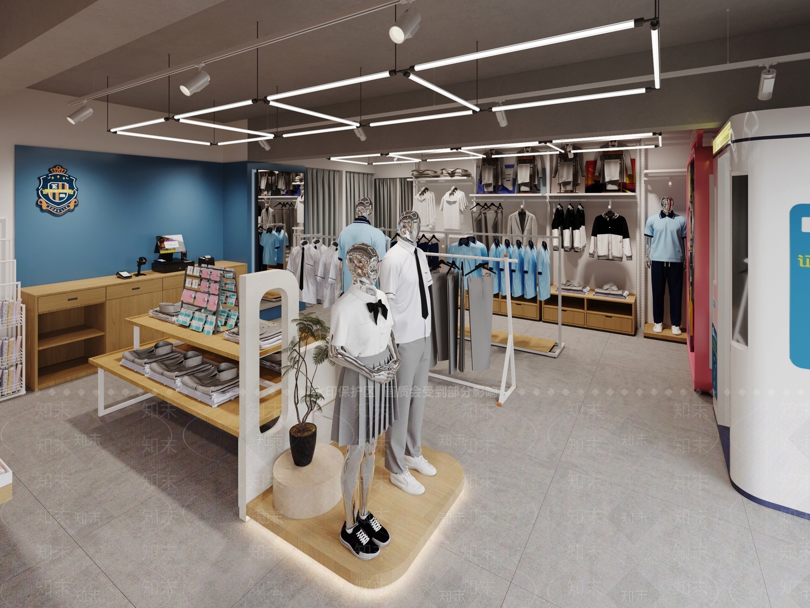 现代玩具礼品店3D模型下载【ID:1190226272】
