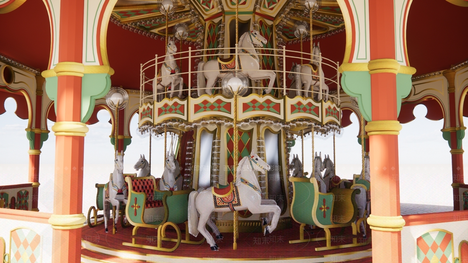 木马SU模型下载【ID:1190229784】