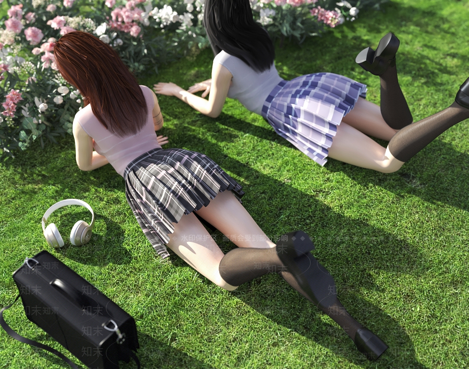 女人3D模型下载【ID:1190239356】