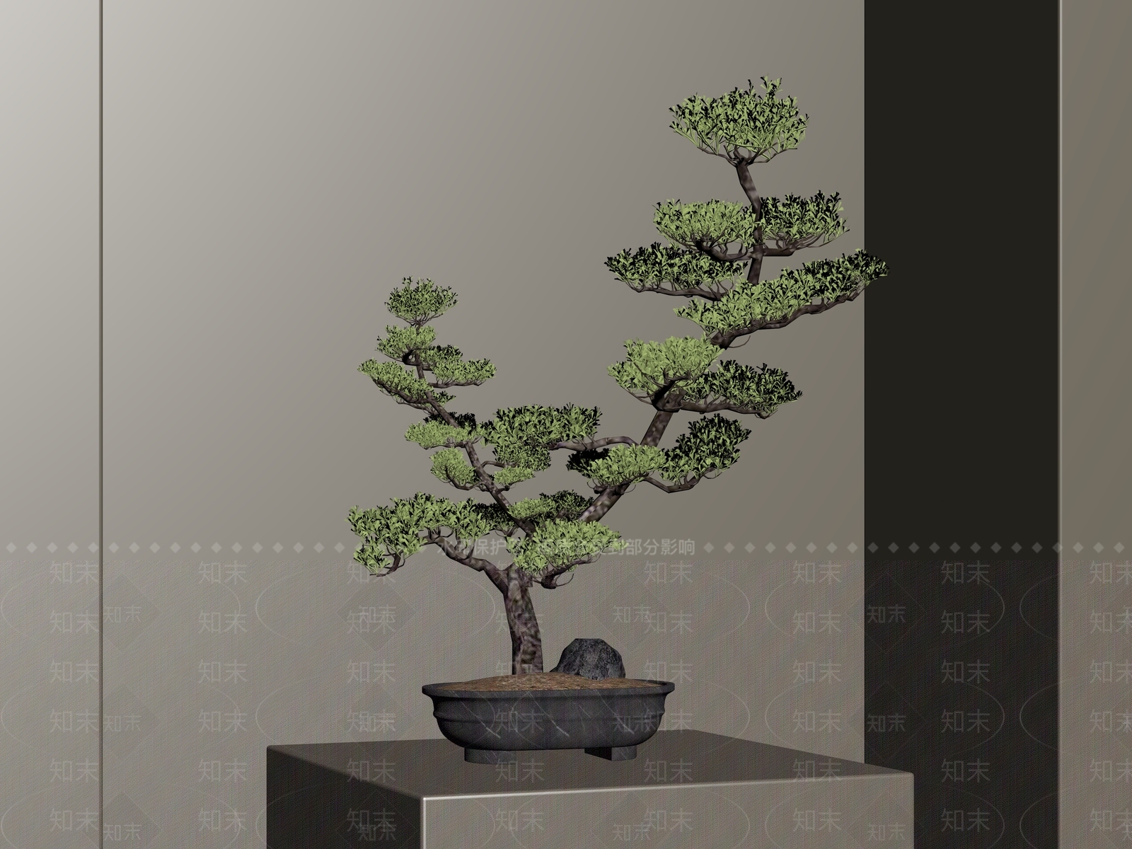盆栽SU模型下载【ID:1190240666】