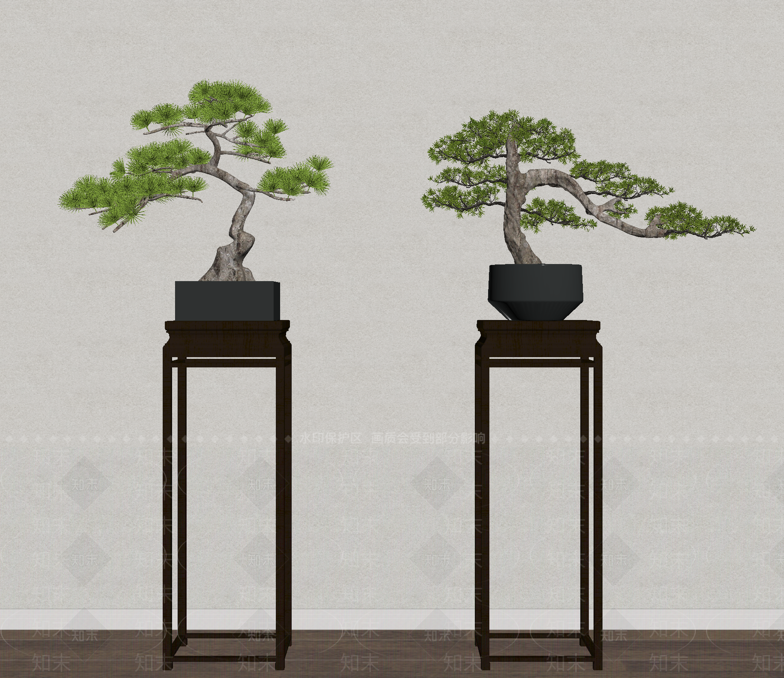 盆栽SU模型下载【ID:1190241076】