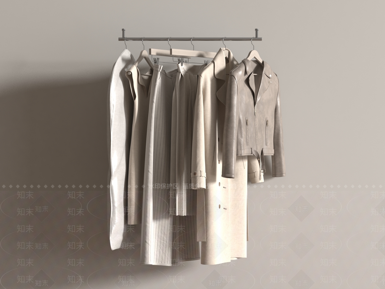 衣服SU模型下载【ID:1190241822】