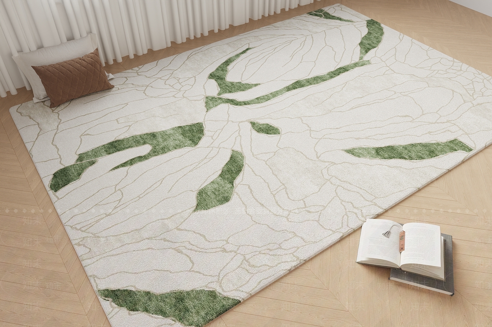 现代地毯3D模型下载【ID:1190248285】