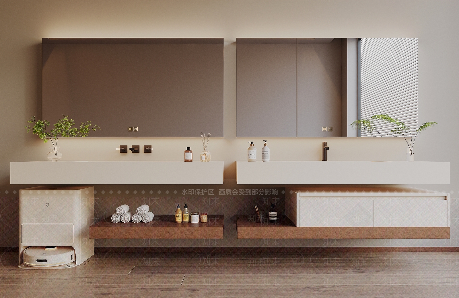 浴室柜3D模型下载【ID:1190248826】