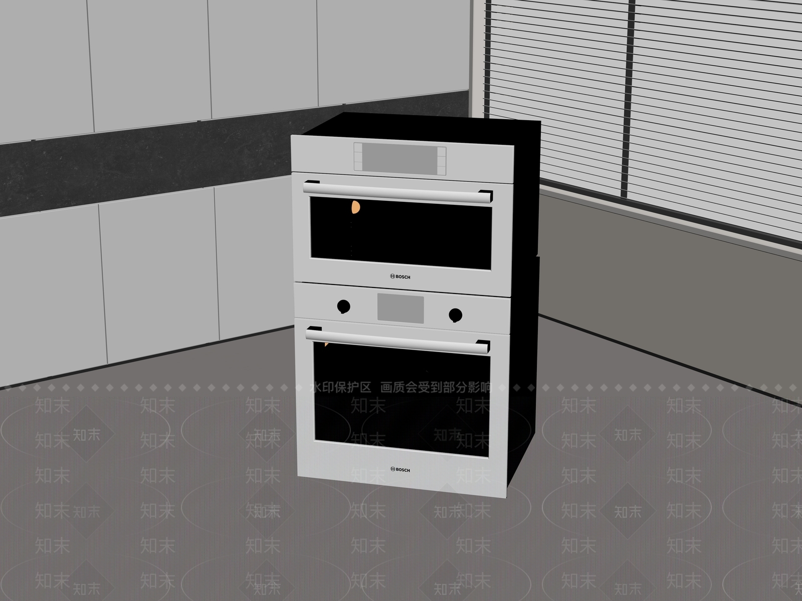 烤箱SU模型下载【ID:1190249385】