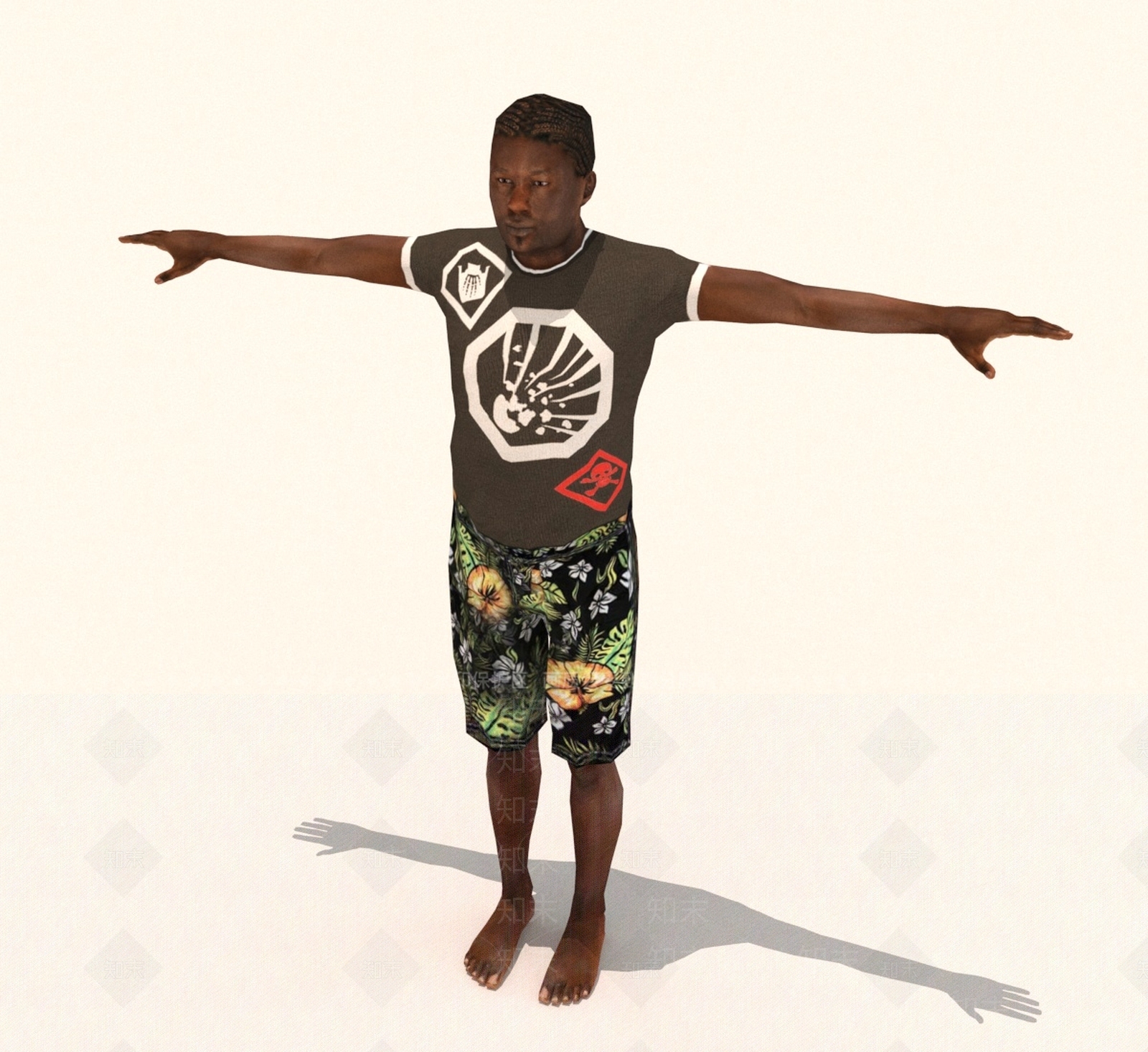 男人3D模型下载【ID:1190252175】