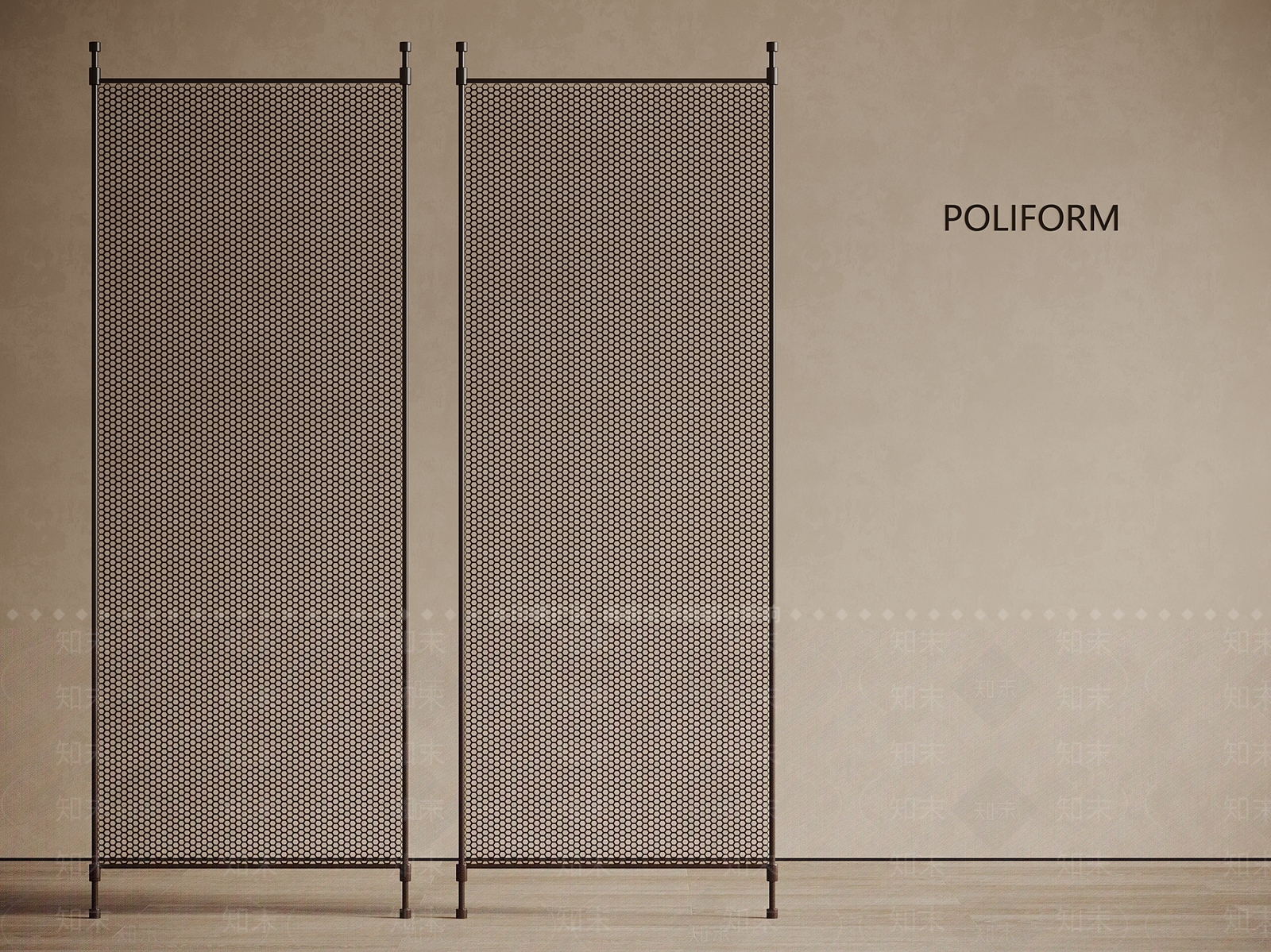 轻奢意式隔断SU模型下载【ID:1190255479】