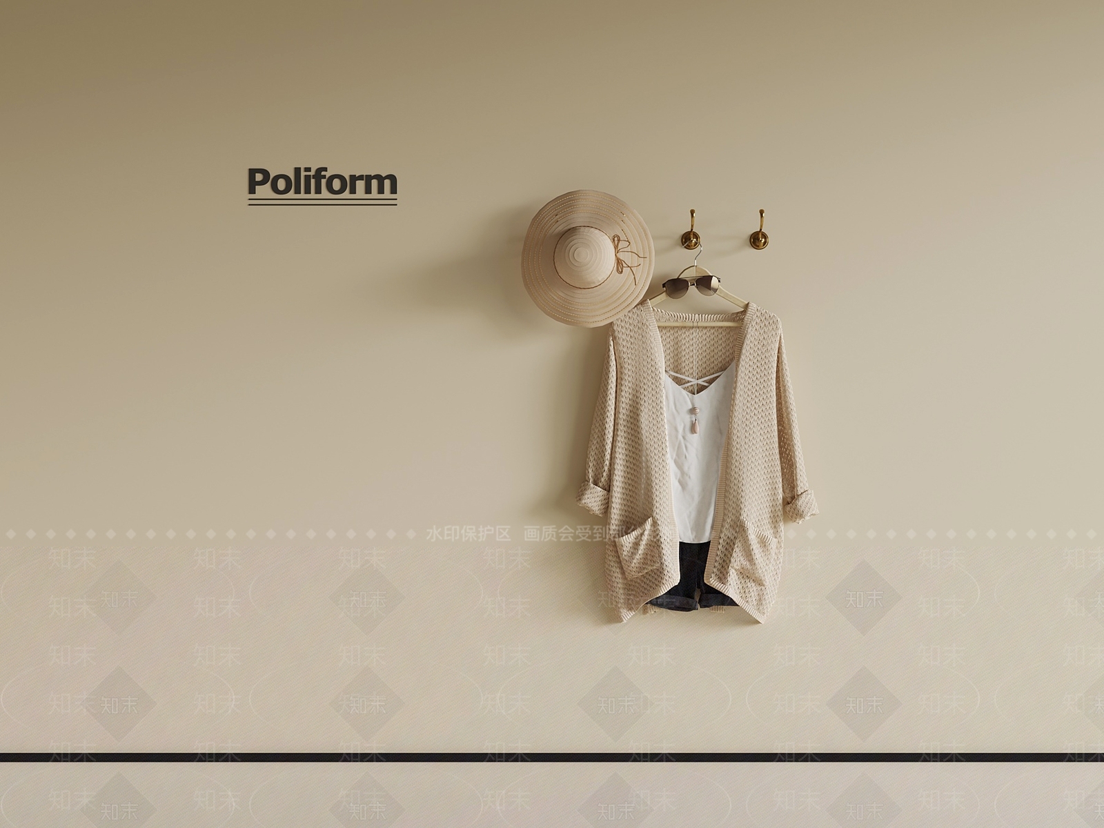 现代挂钩SU模型下载【ID:1190259630】