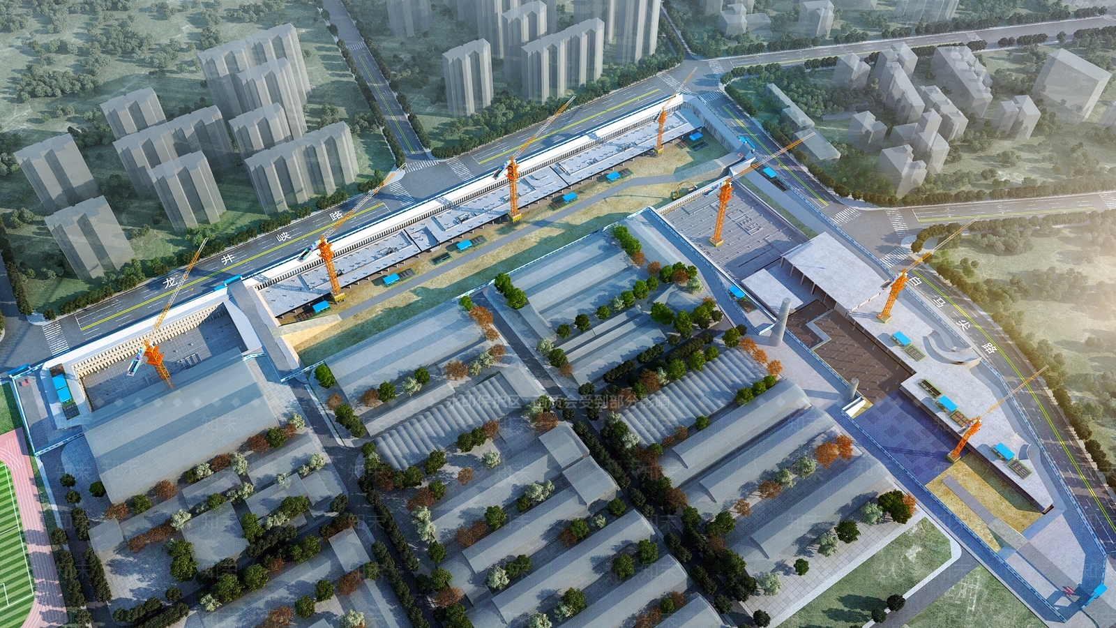 现代新中式其他公共建筑3D模型下载【ID:1190261803】