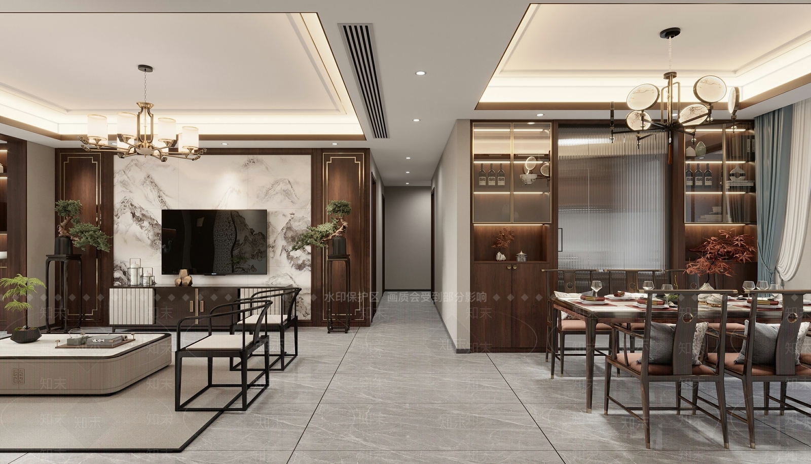 餐边柜餐边柜3D模型下载【ID:1227561021】
