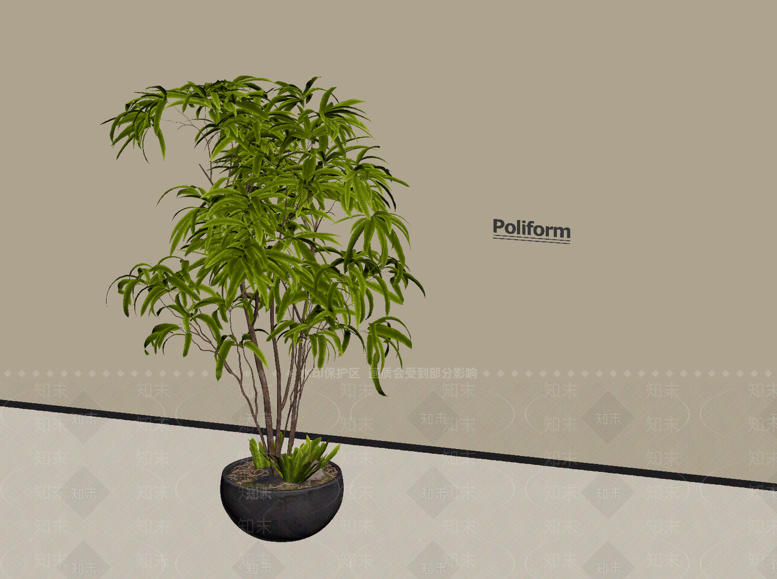 盆栽SU模型下载【ID:1190268841】