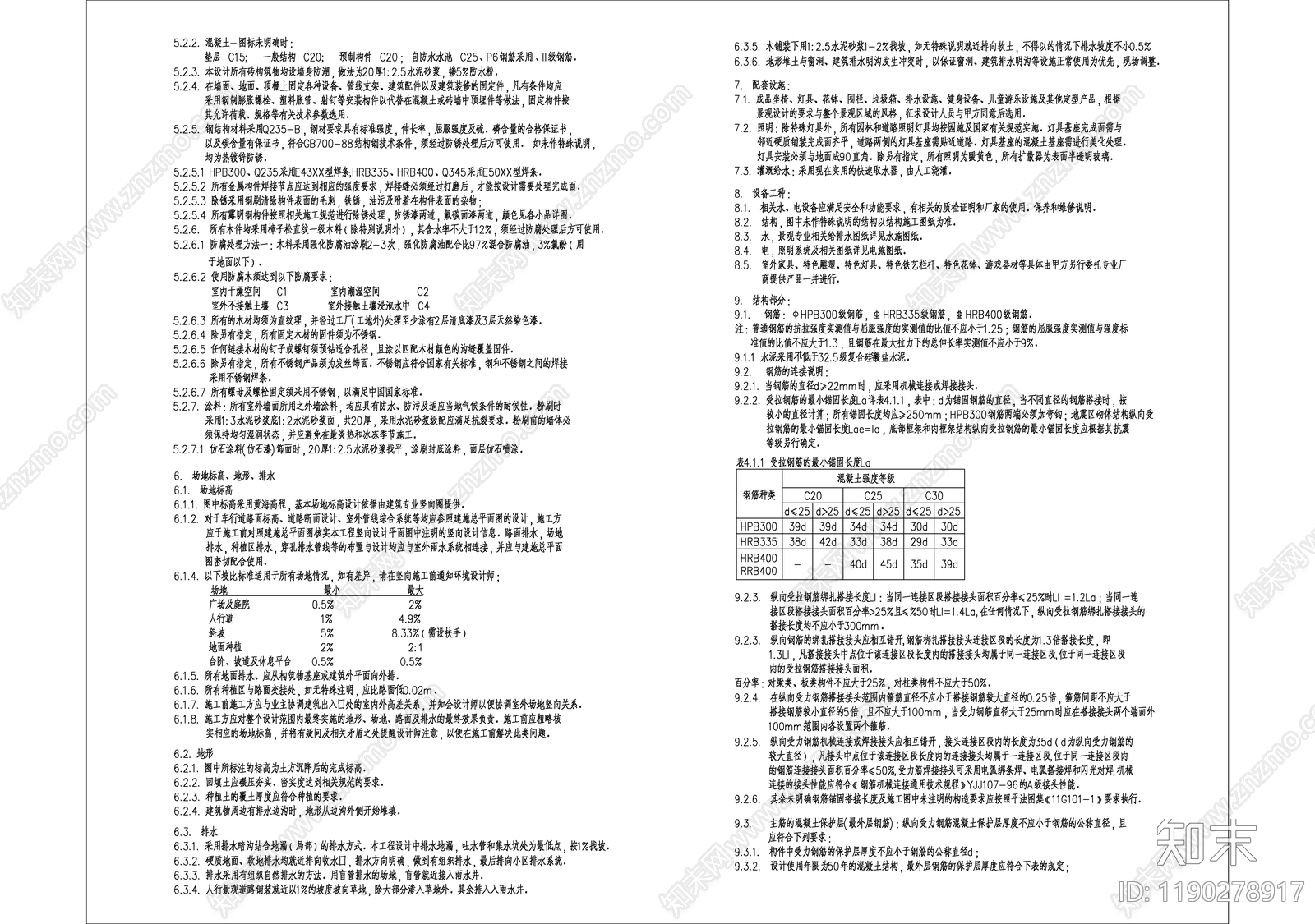 产业园景观cad施工图下载【ID:1190278917】