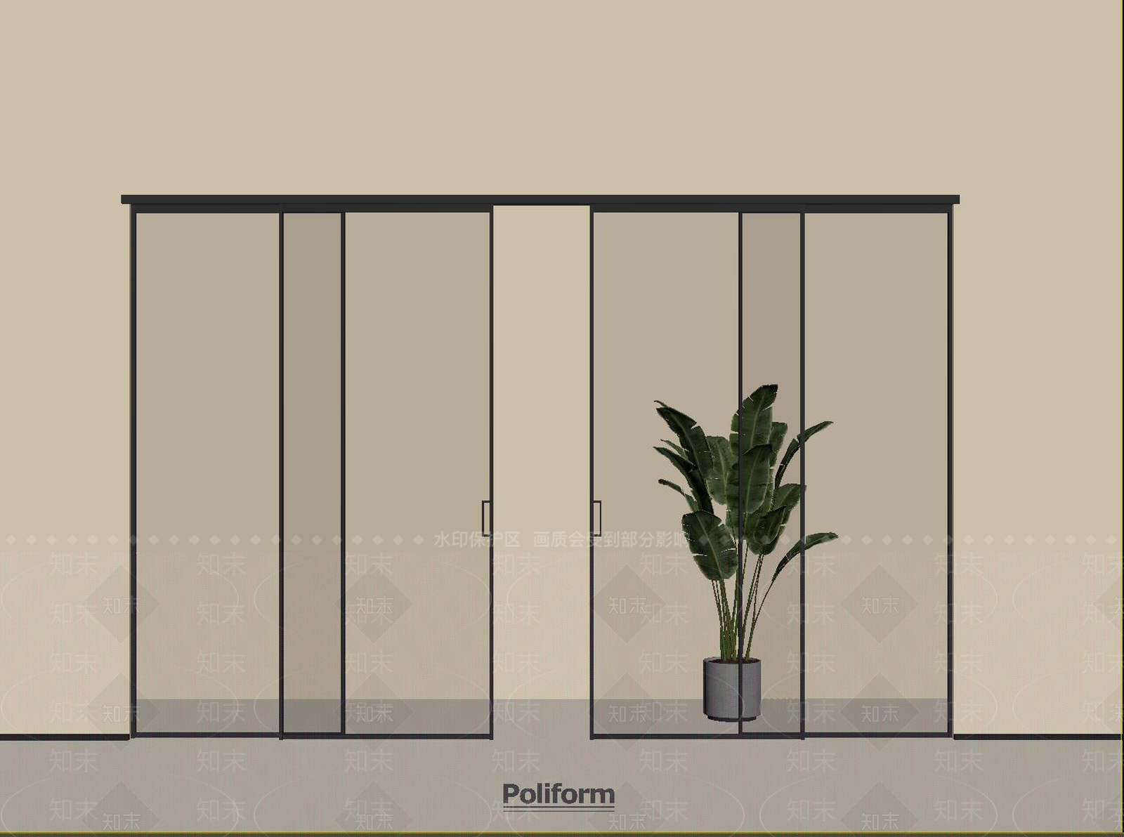 现代其他门SU模型下载【ID:1190281513】