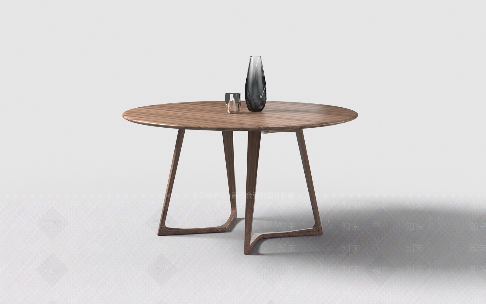 现代意式餐桌3D模型下载【ID:1190283009】