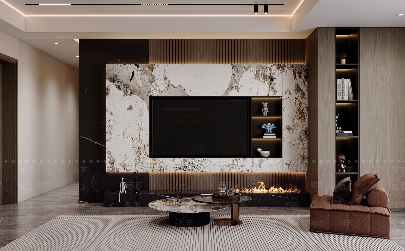 现代玄关3D模型下载【ID:1215084573】
