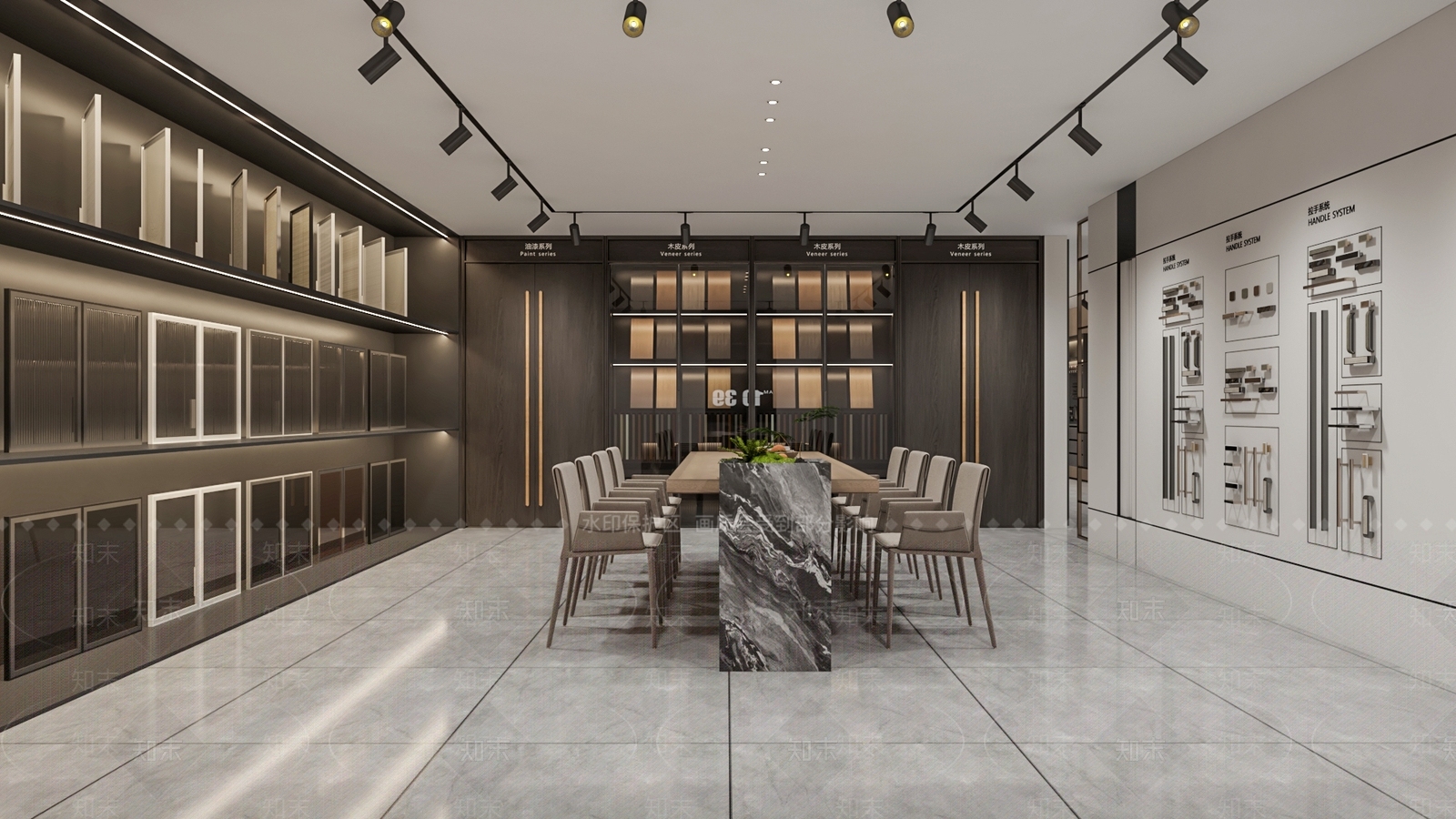 现代简约家居专卖店3D模型下载【ID:1190294504】